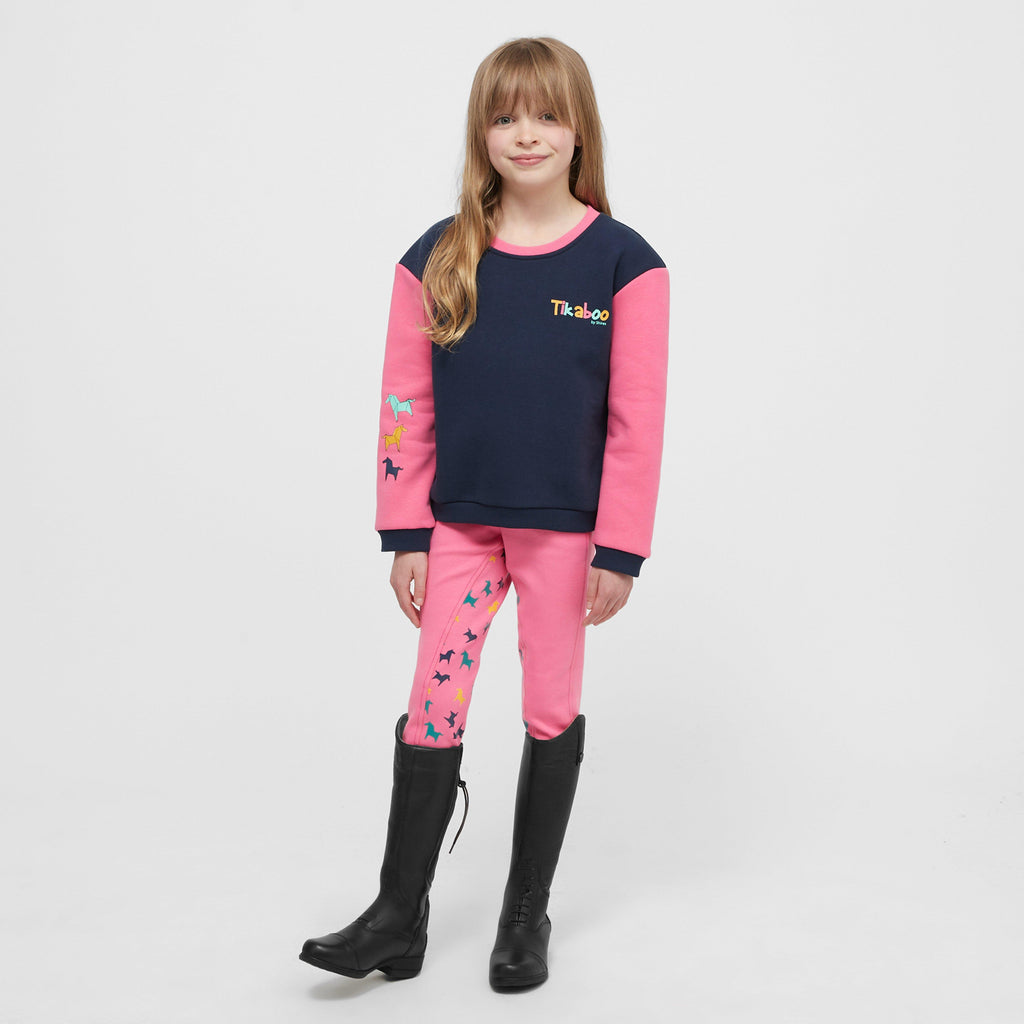 Kids Jodhpurs Pink Horse