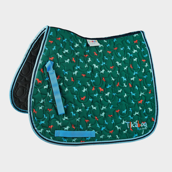 Saddle Pad Green Horse