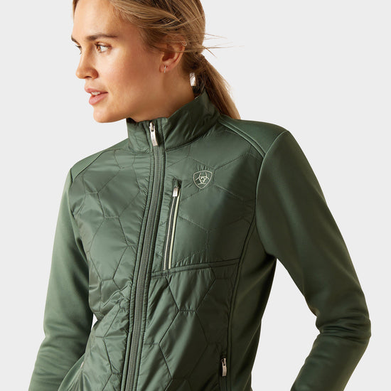 Womens Fusion Insulated Jacket Duck Green