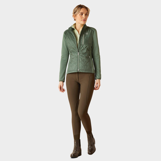 Womens Fusion Insulated Jacket Duck Green