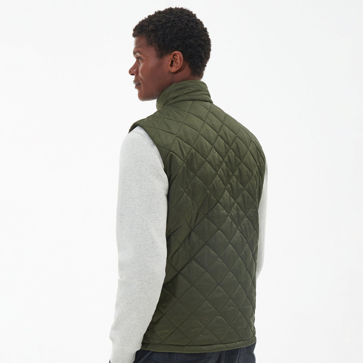 Mens Monty Gilet Olive