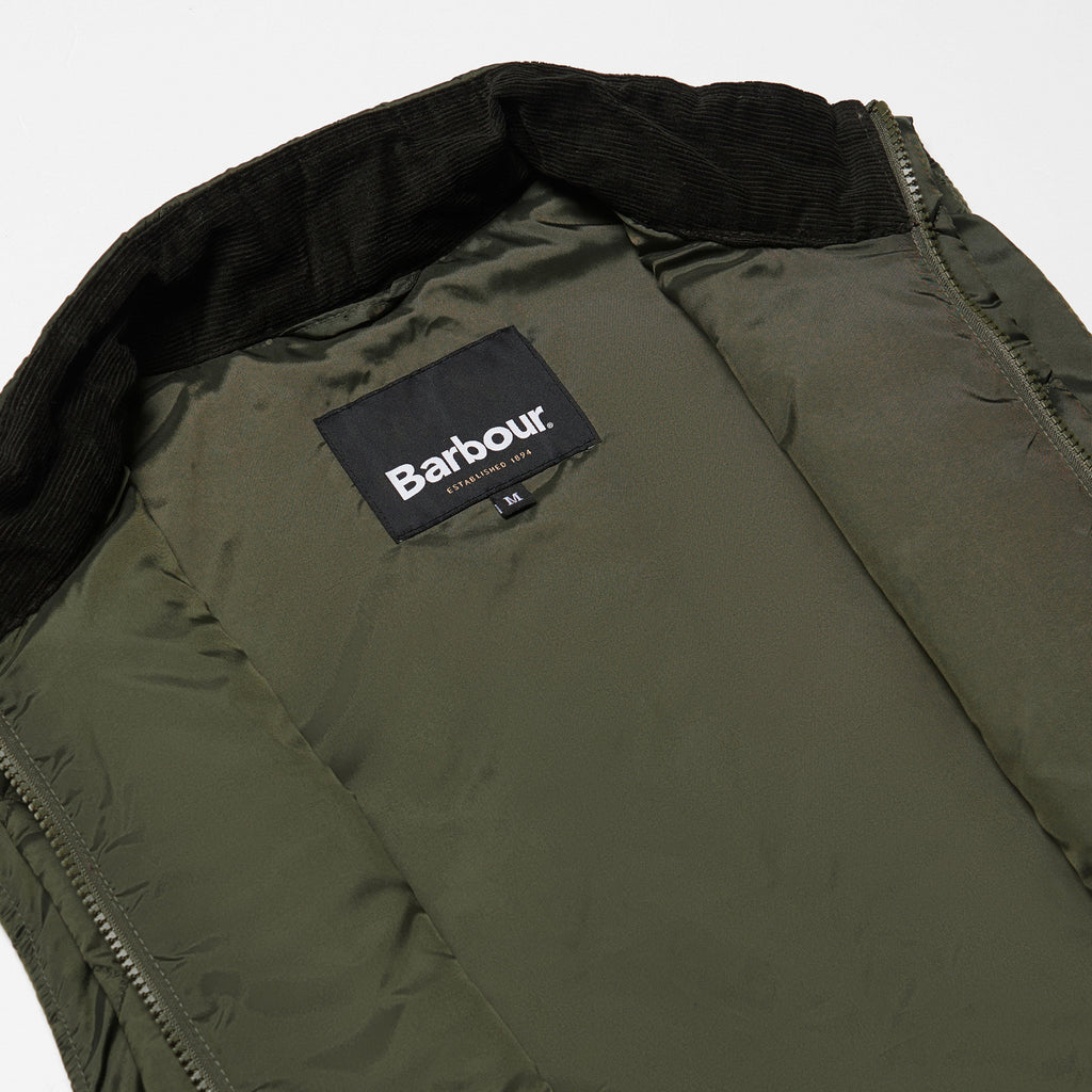 Mens Monty Gilet Olive