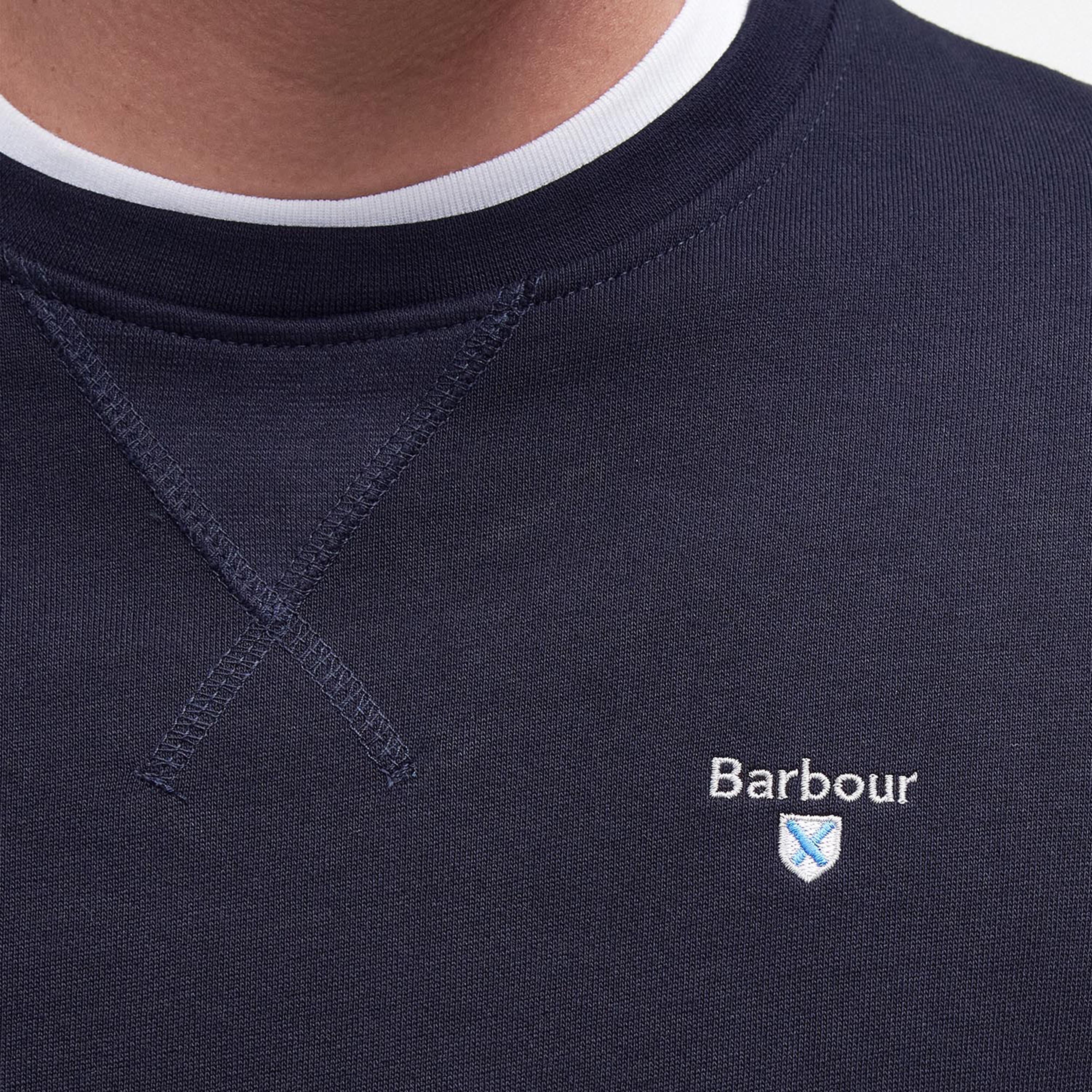 Mens Ridsdale Crew-Neck Sweatshirt Navy