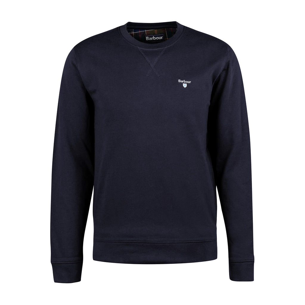 Mens Ridsdale Crew-Neck Sweatshirt Navy