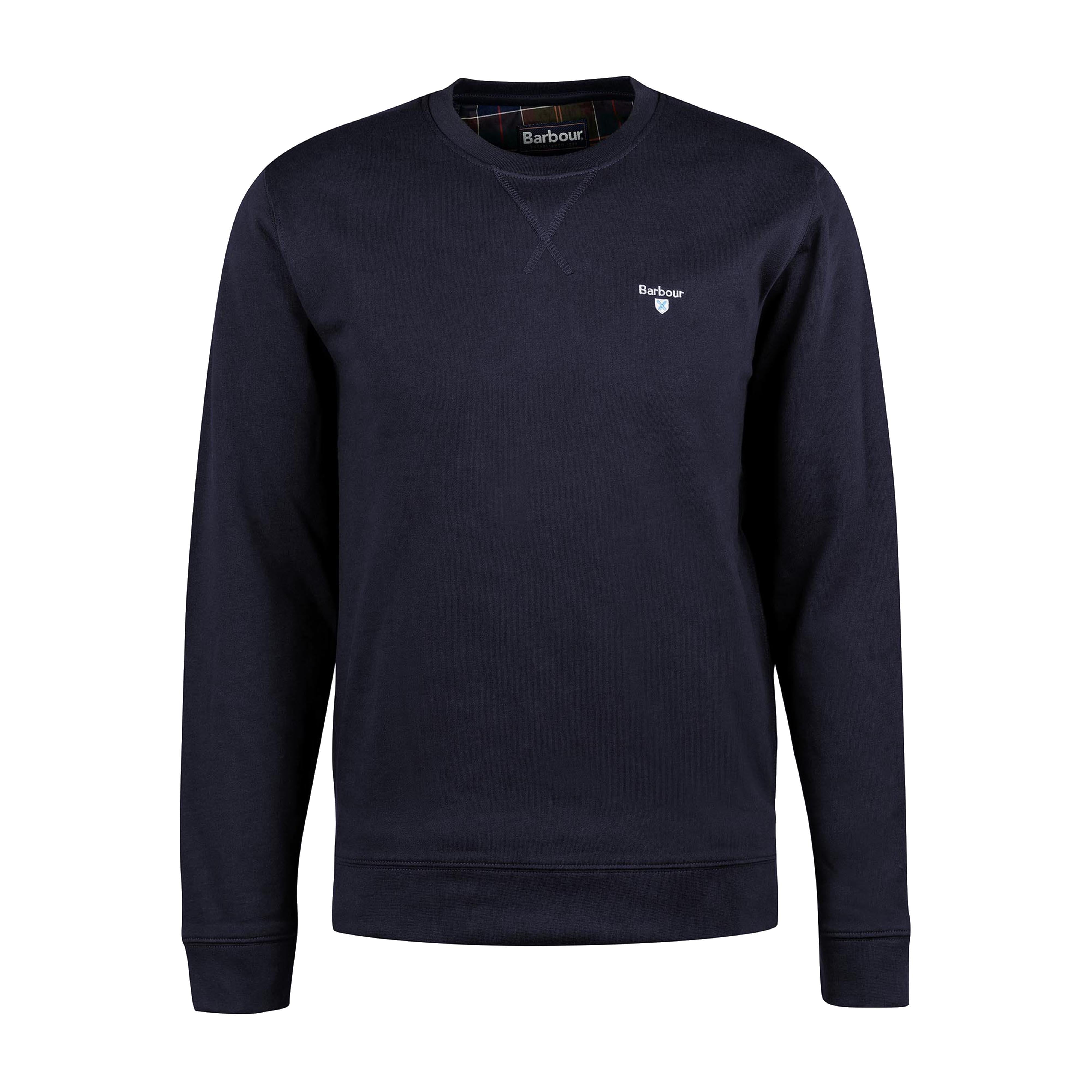 Mens Ridsdale Crew-Neck Sweatshirt Navy