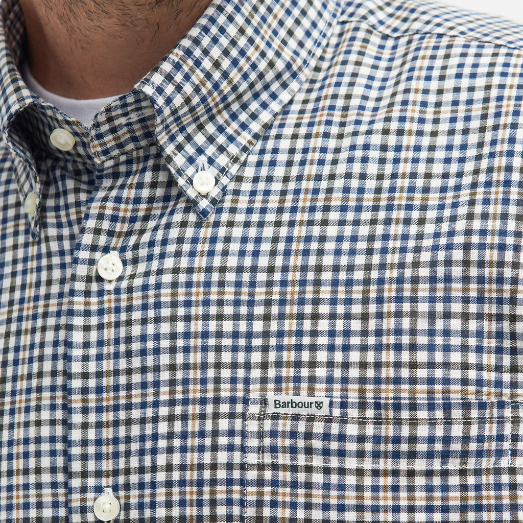 Mens Durand Regular Shirt Olive