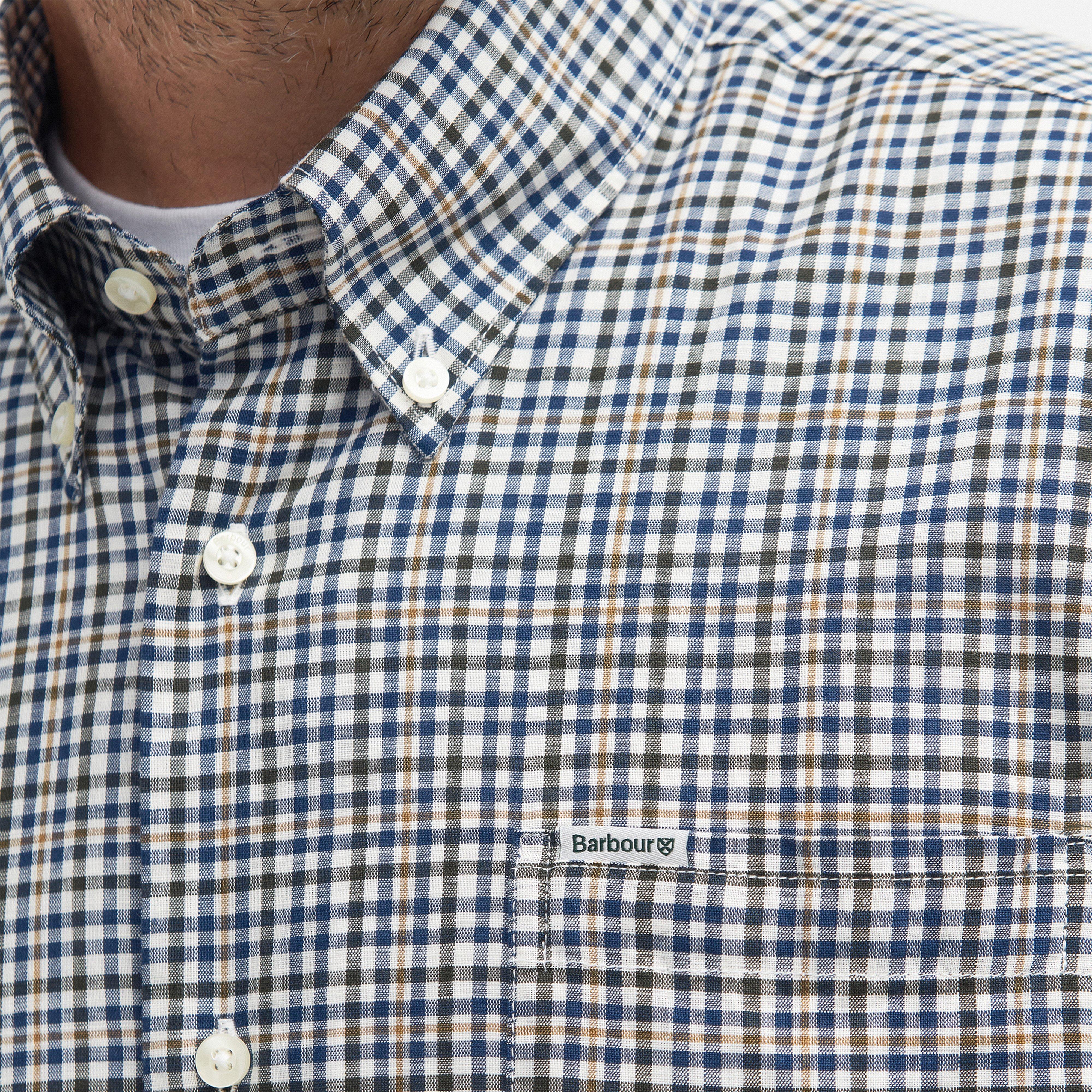 Mens Durand Regular Shirt Olive