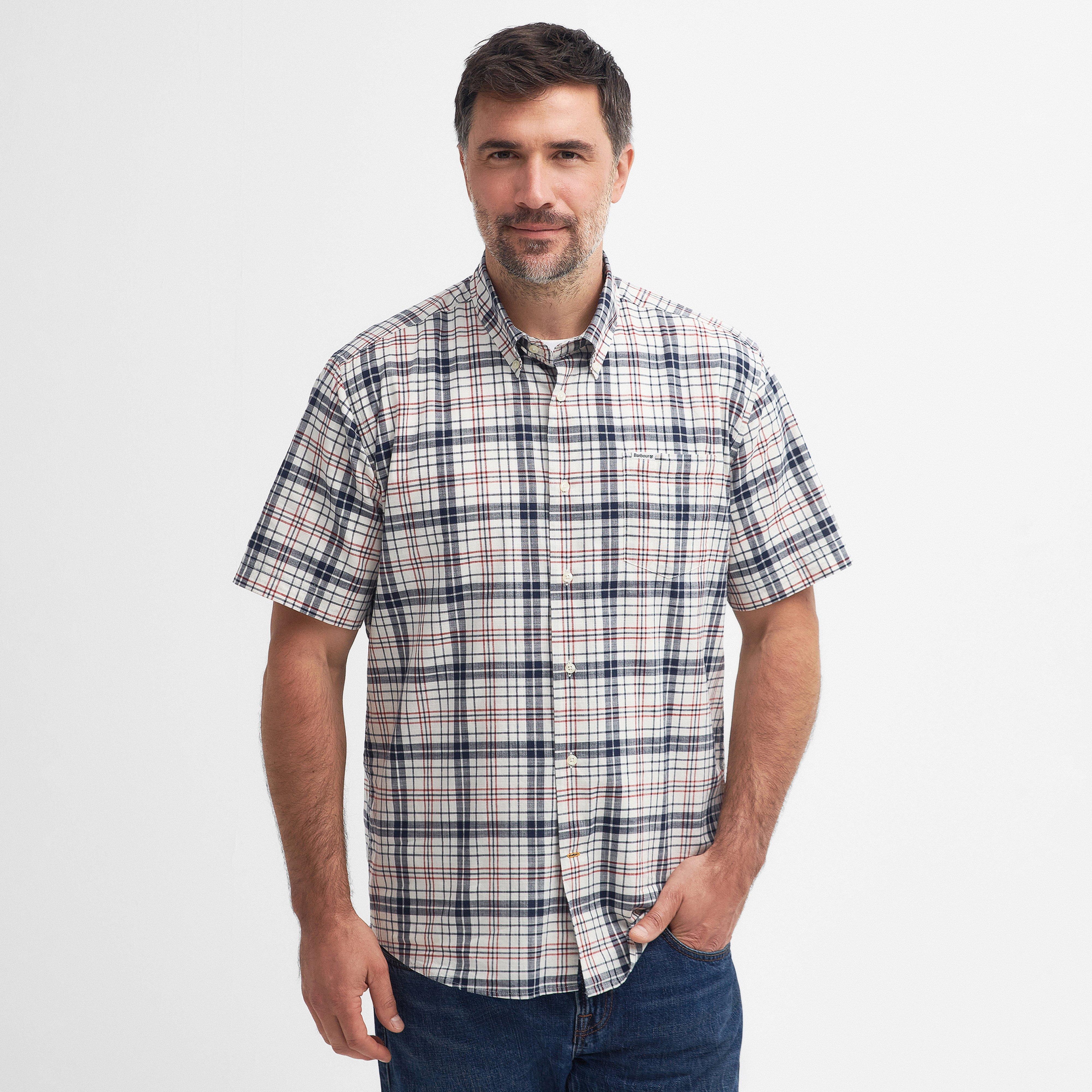 Mens Drafthill Regular Shirt Classic Navy