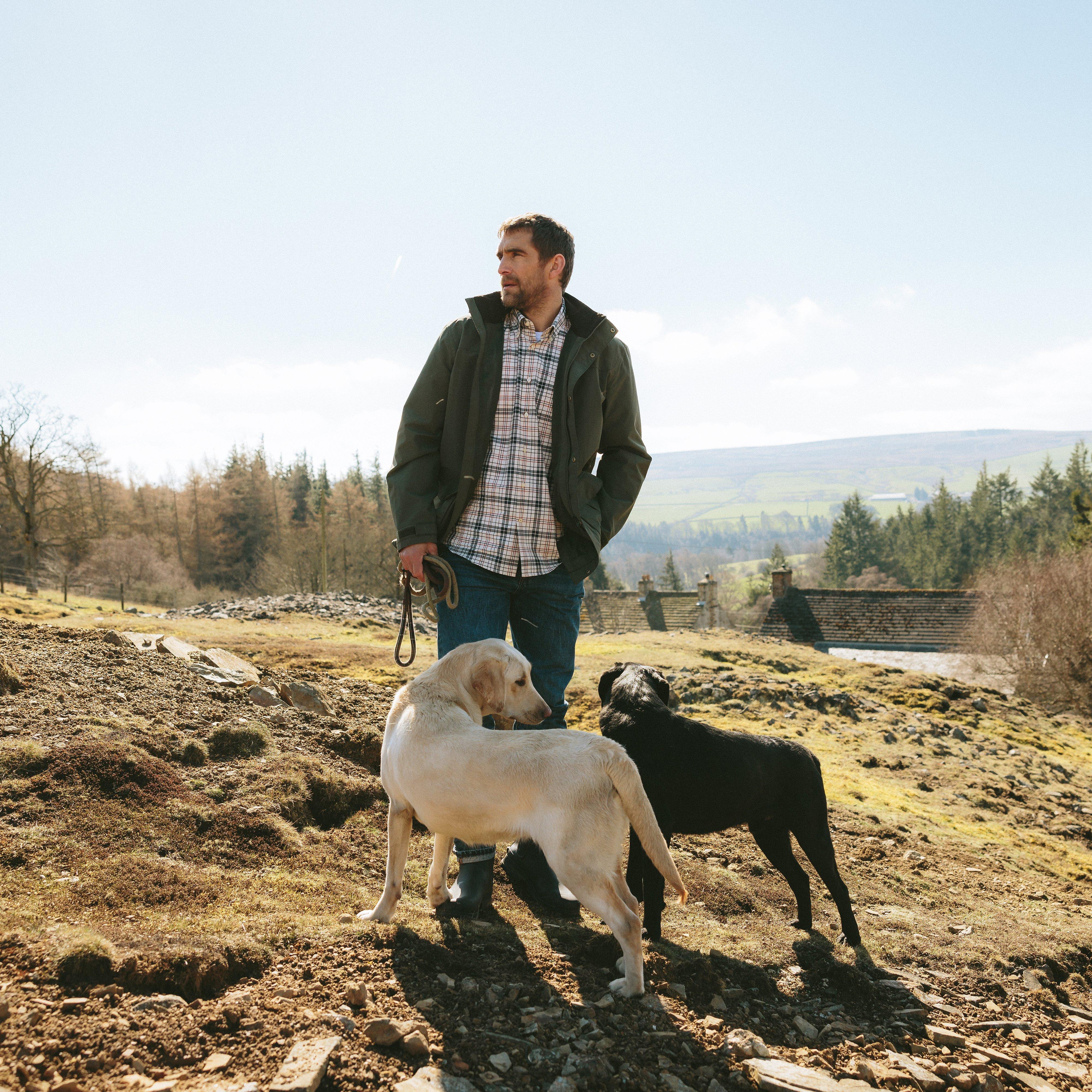 Mens Drafthill Regular Shirt Classic Navy