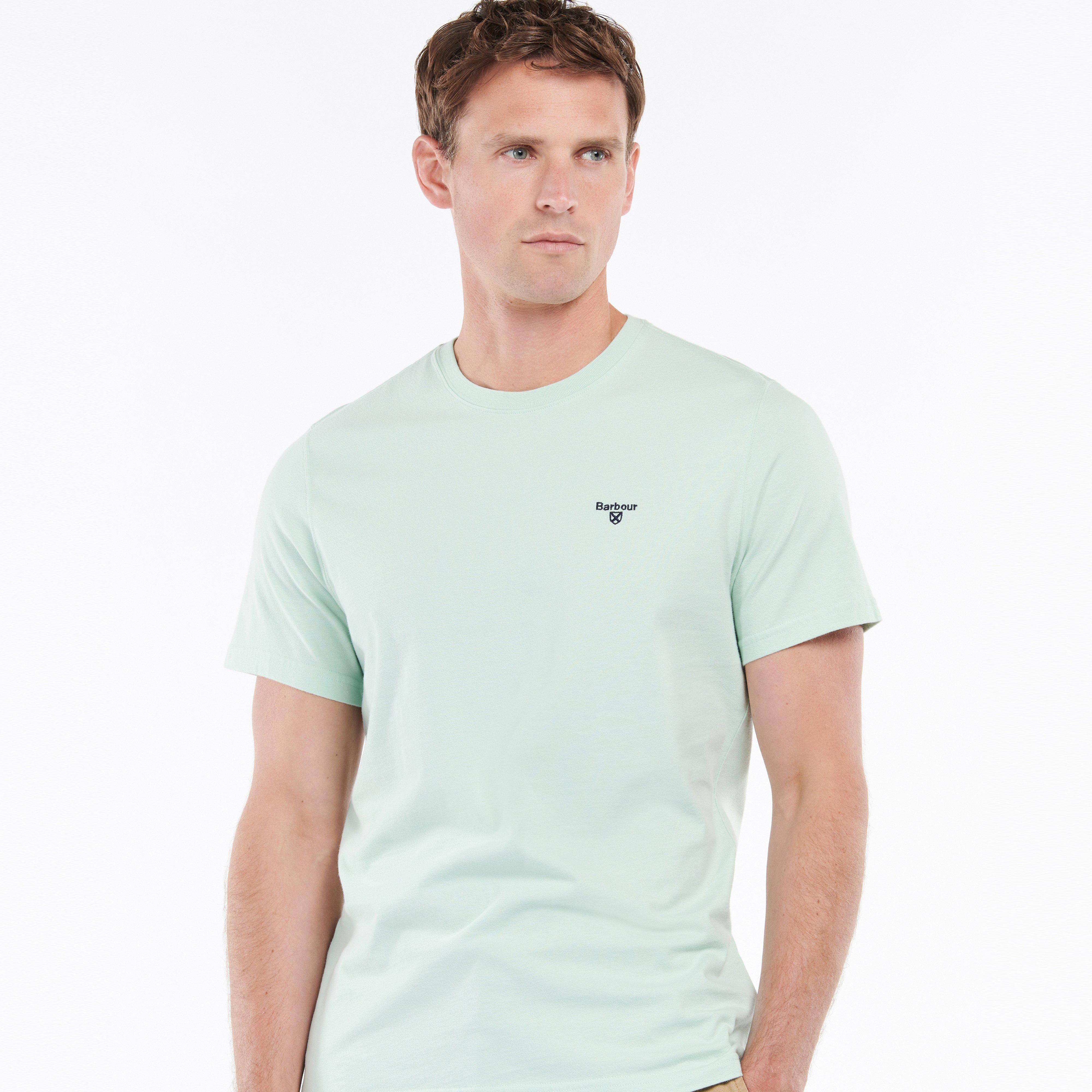 Mens Essential Sports T-Shirt Dusty Mint