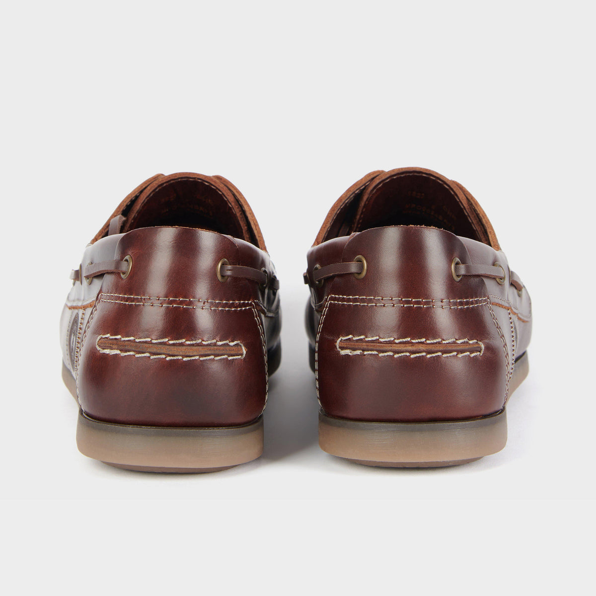 Mens Wake Boat Shoes Mahogany