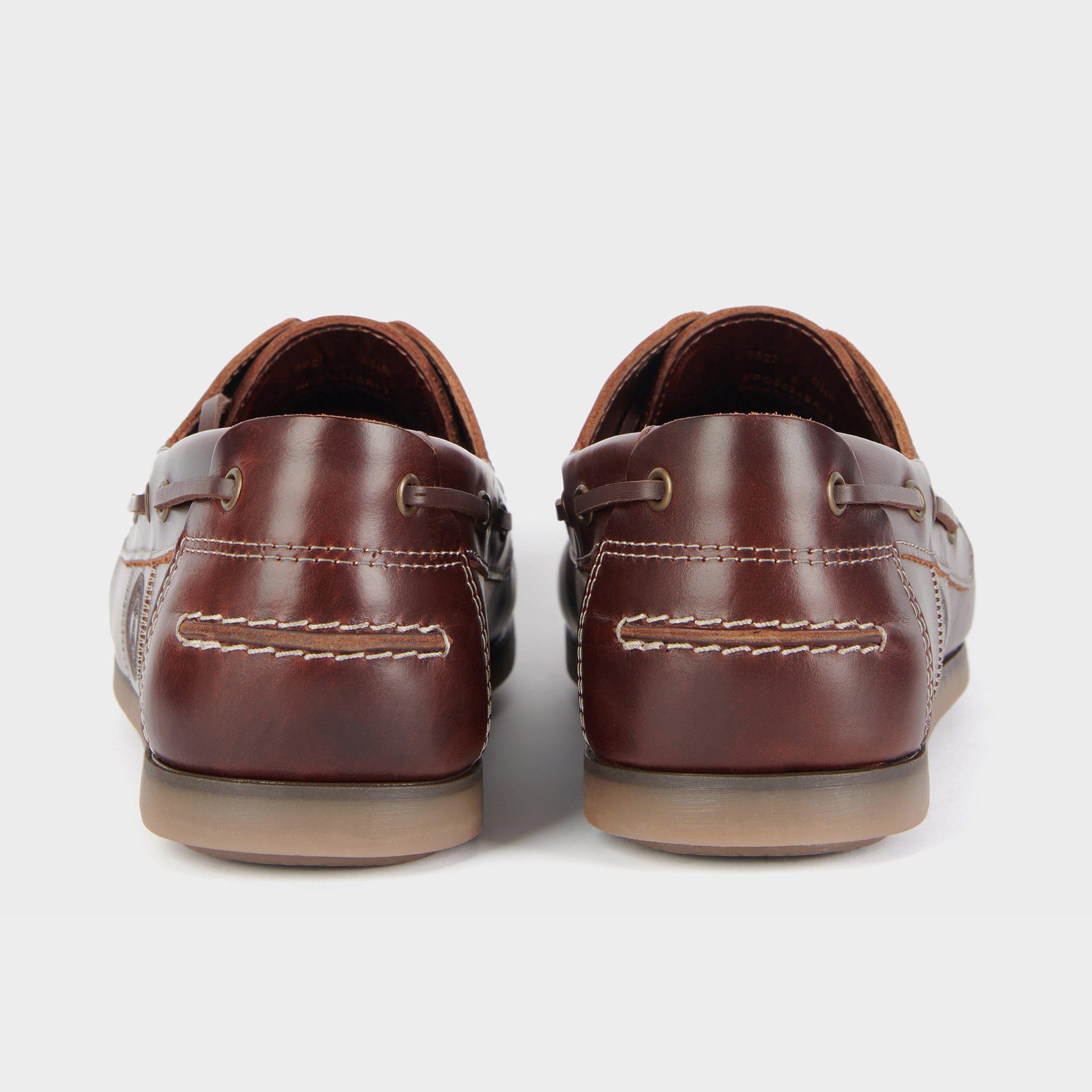 Mens Wake Boat Shoes Mahogany