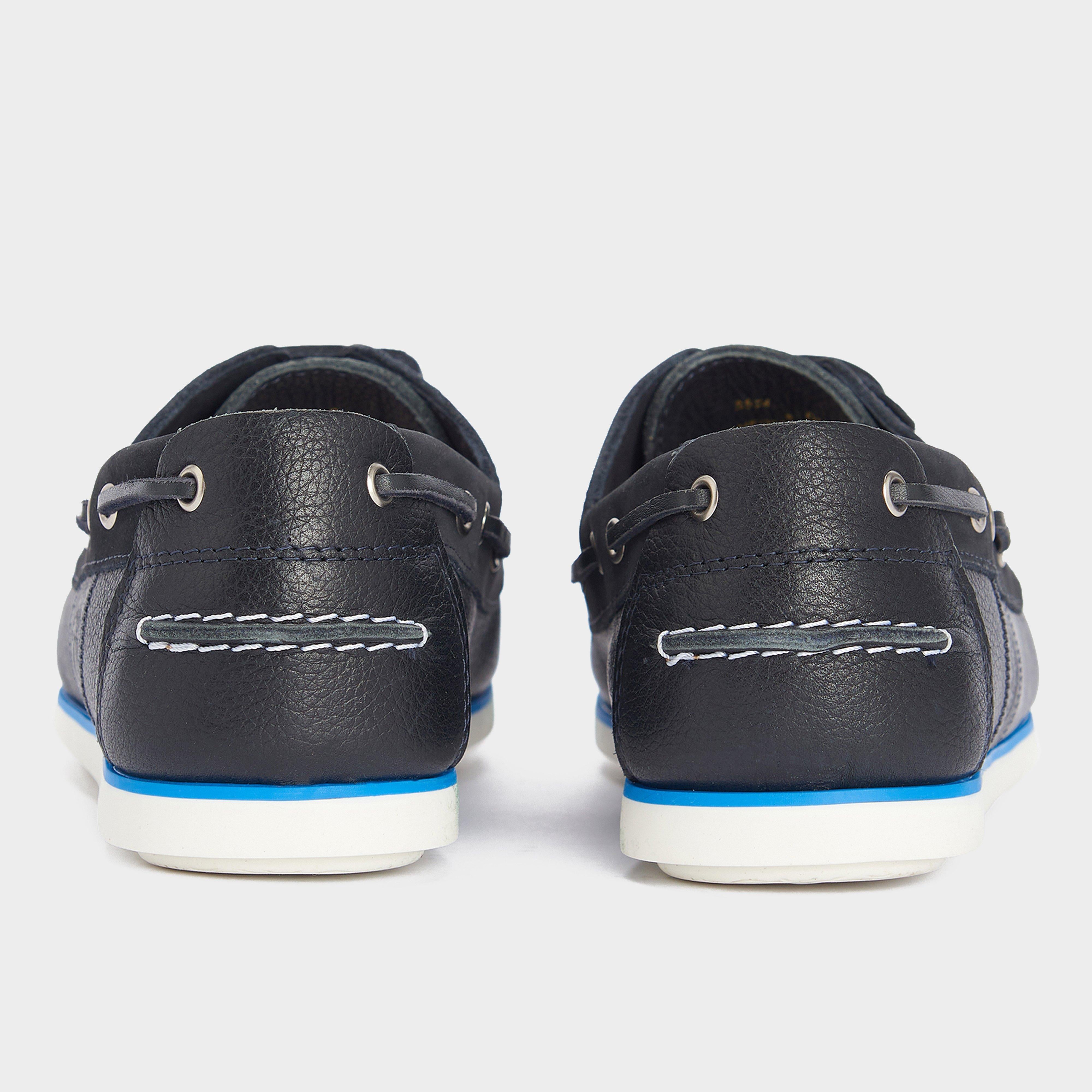 Mens Wake Boat Shoes Navy