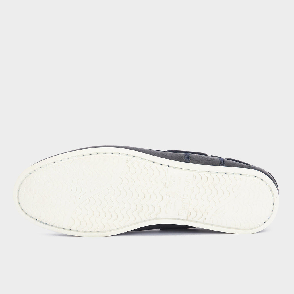 Mens Wake Boat Shoes Navy