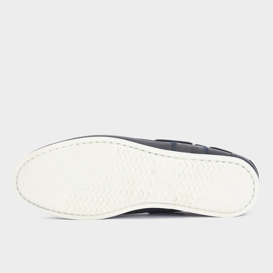 Mens Wake Boat Shoes Navy