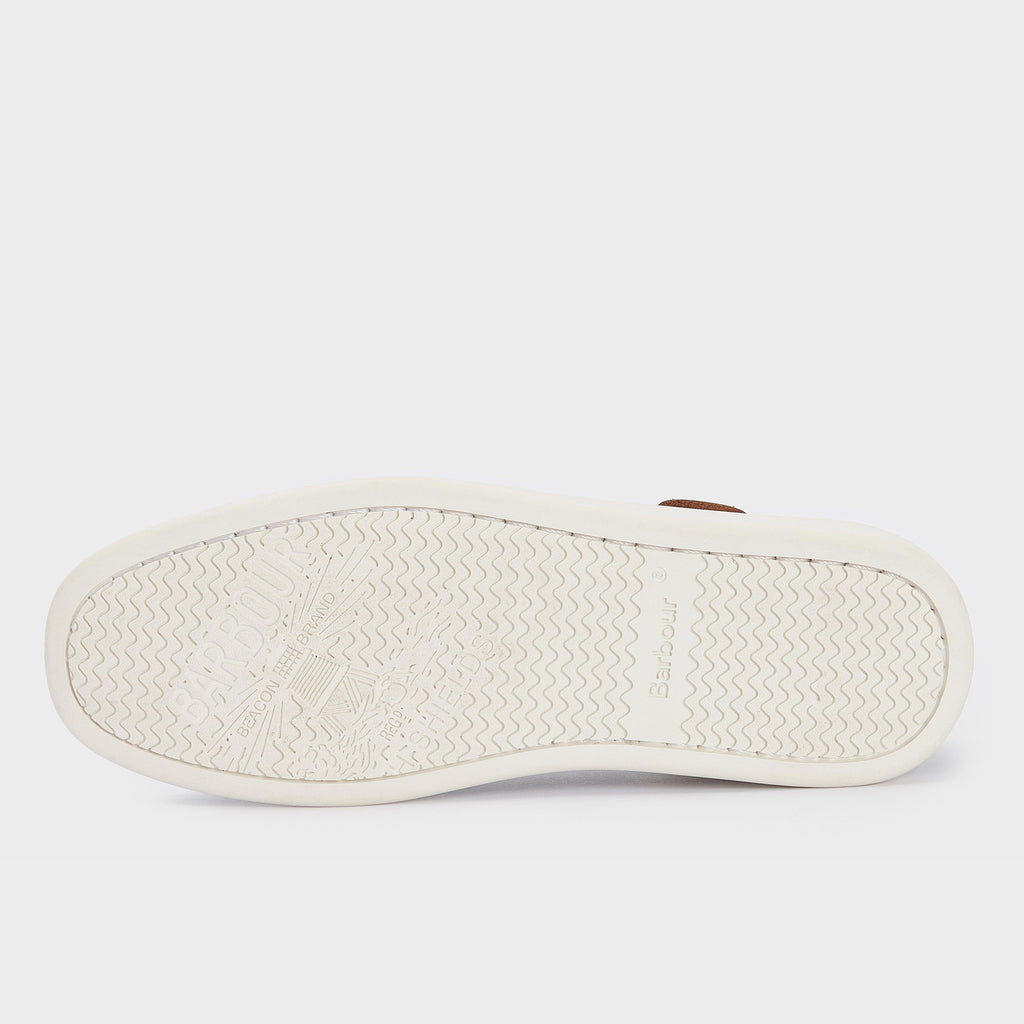 Mens Armada Boat Shoes Navy/Brown