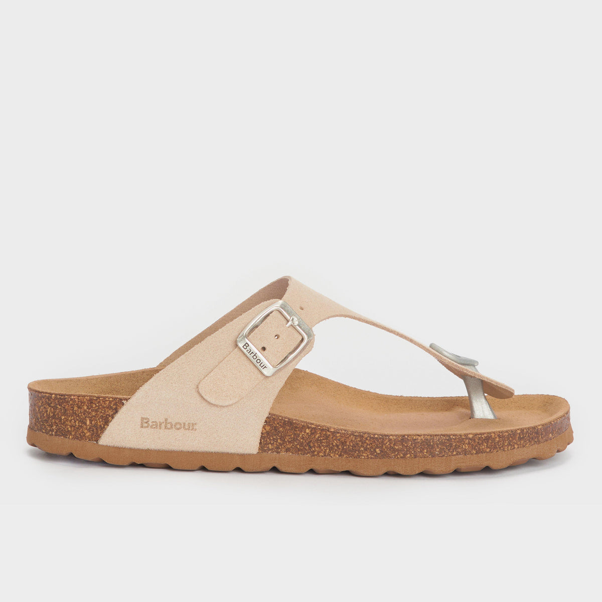 Womens Margate Sandals Parchment Suede