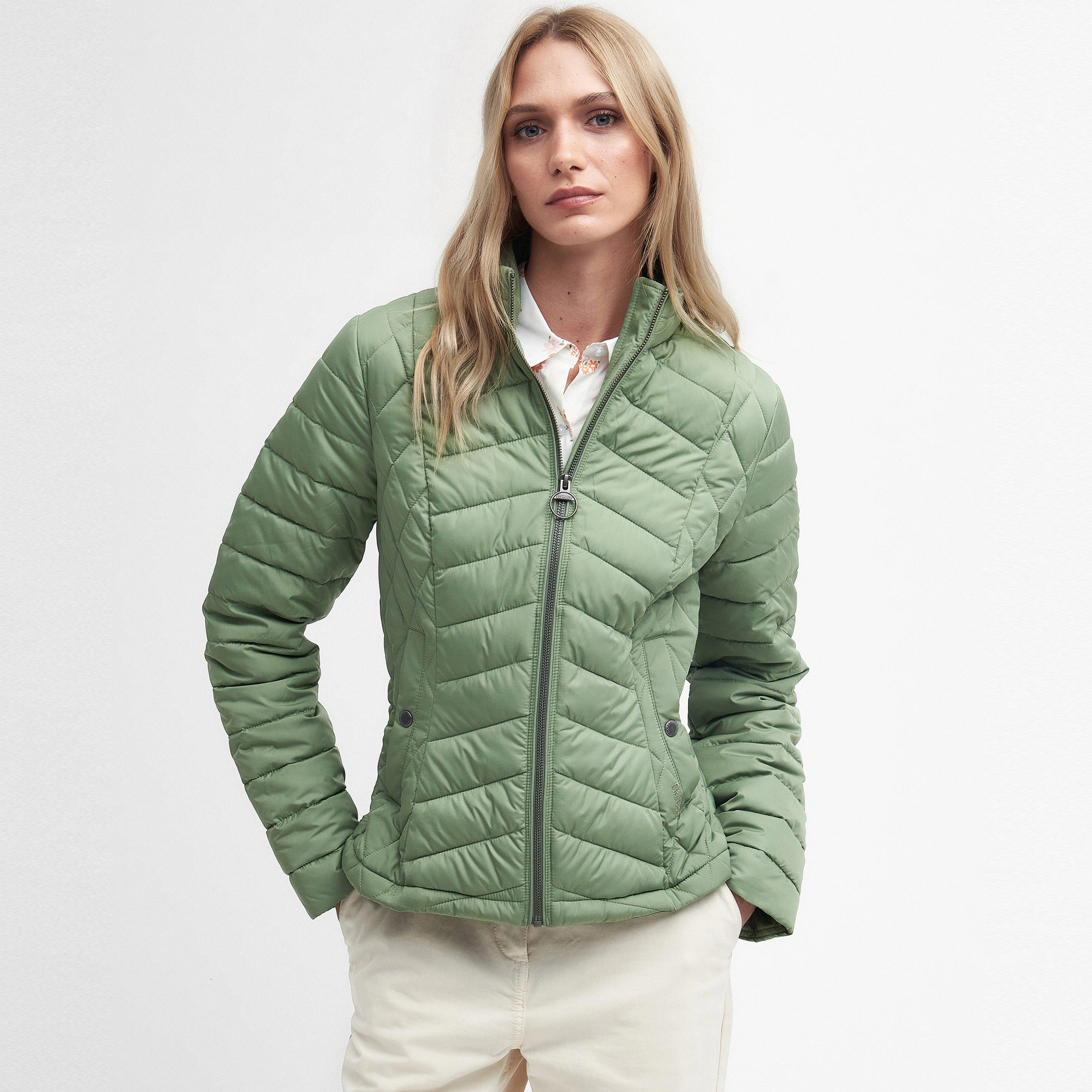 Womens Clematis Quilted Jacket Bayleaf