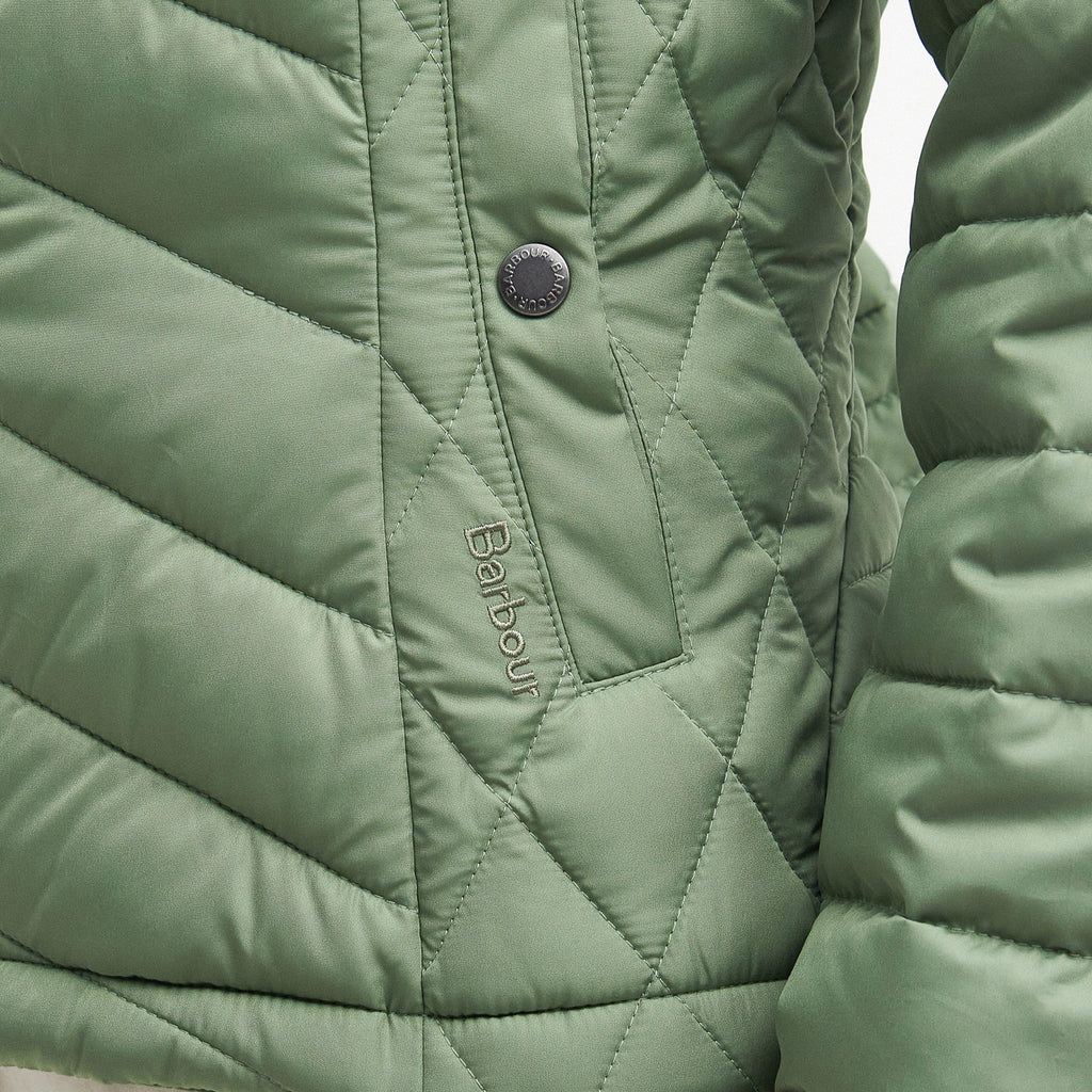 Womens Clematis Quilted Jacket Bayleaf