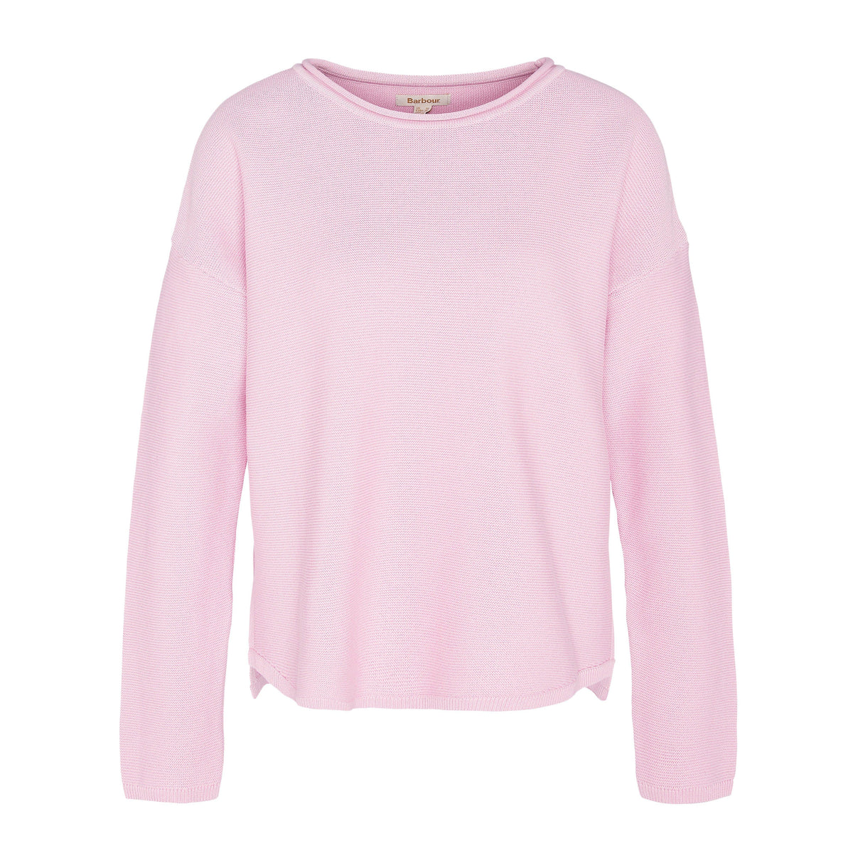 Womens Marine Knitted Jumper Mallow Pink