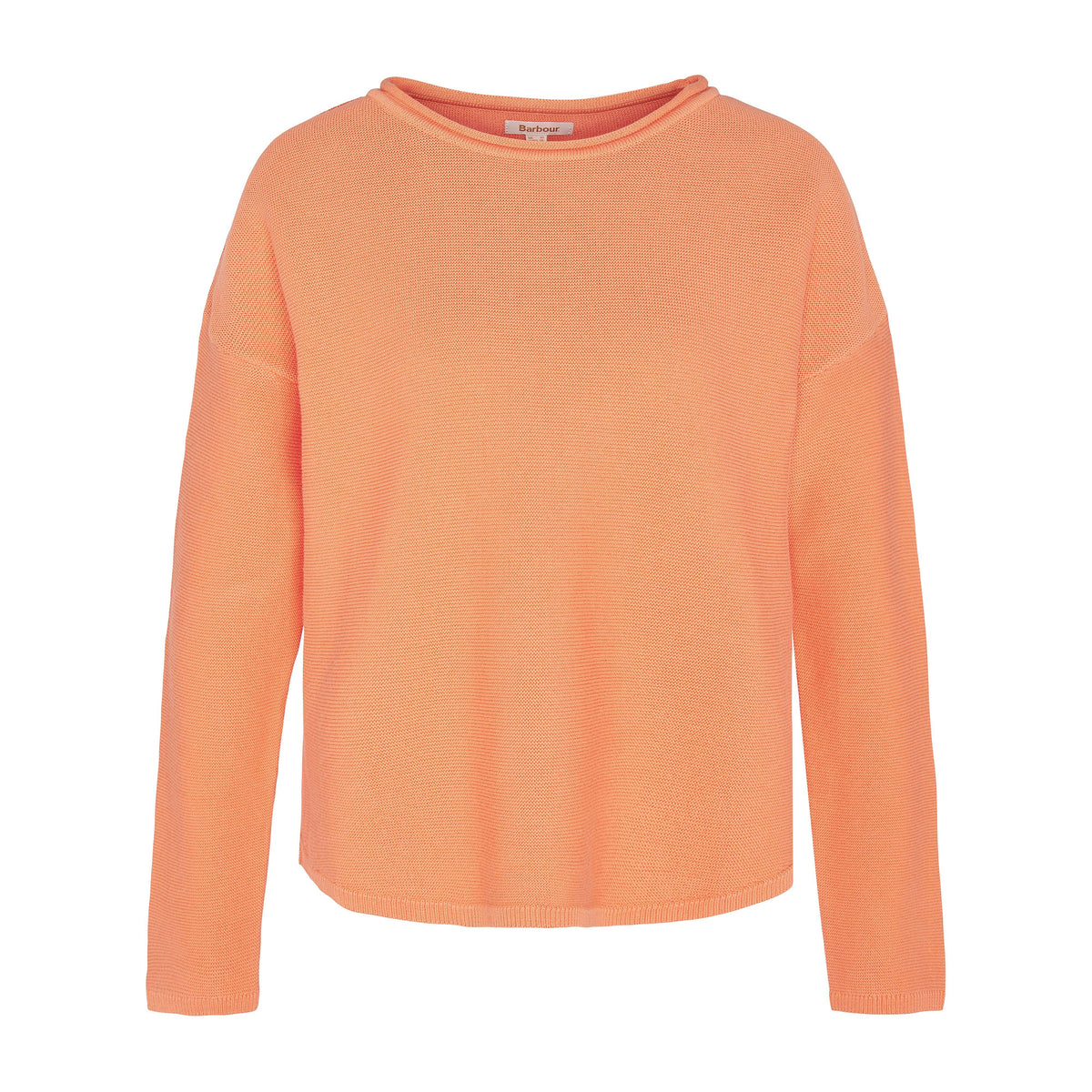 Womens Marine Knitted Jumper Apricot Crush