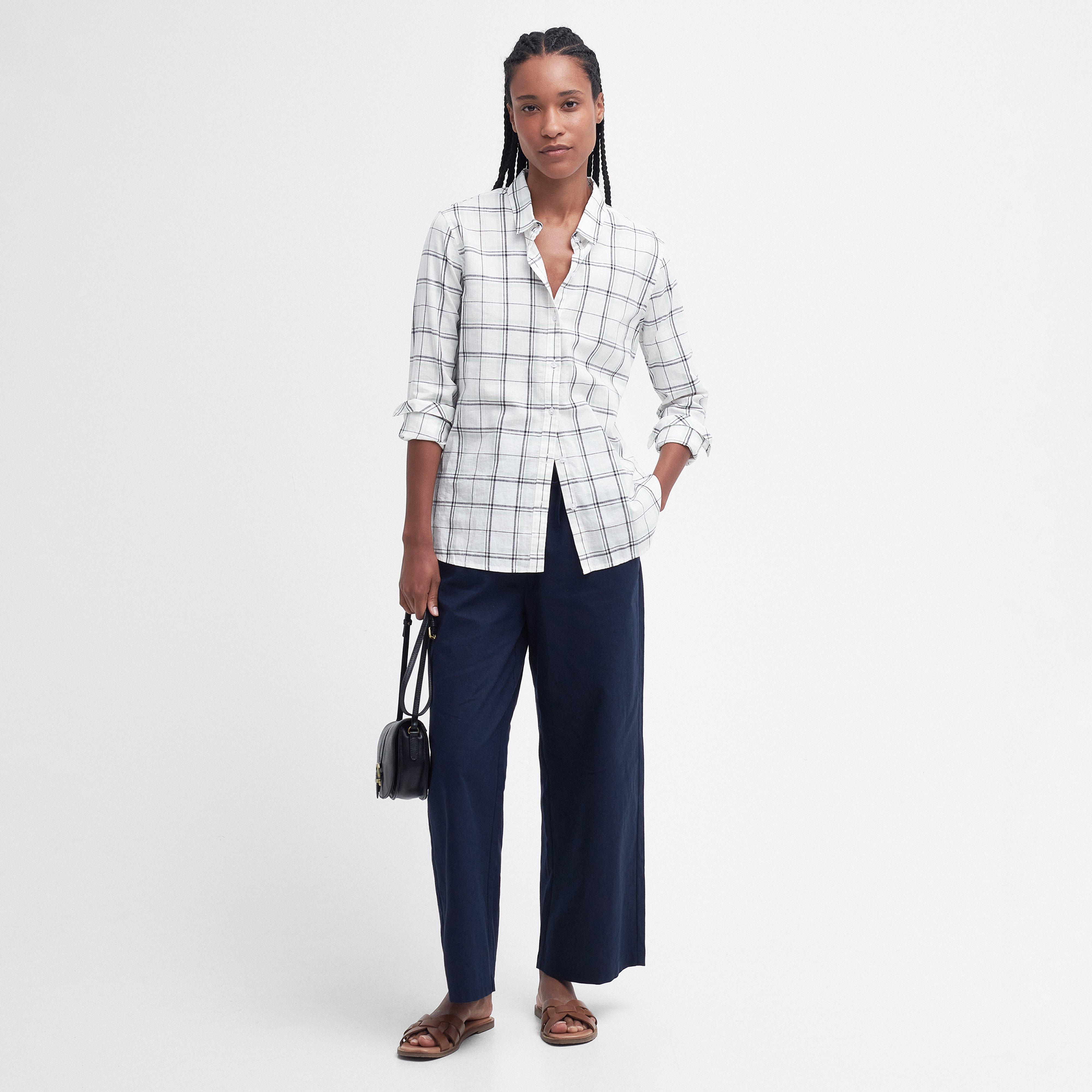 Womens Seaglow Shirt Cloud/Bayleaf