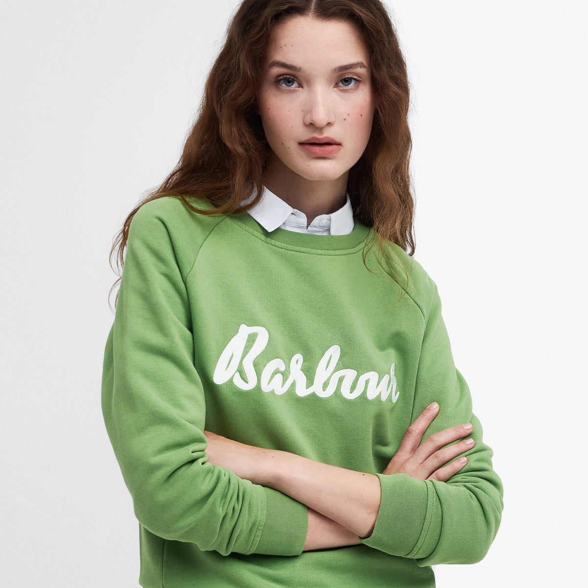 Womens Otterburn Sweatshirt Nephrite Green