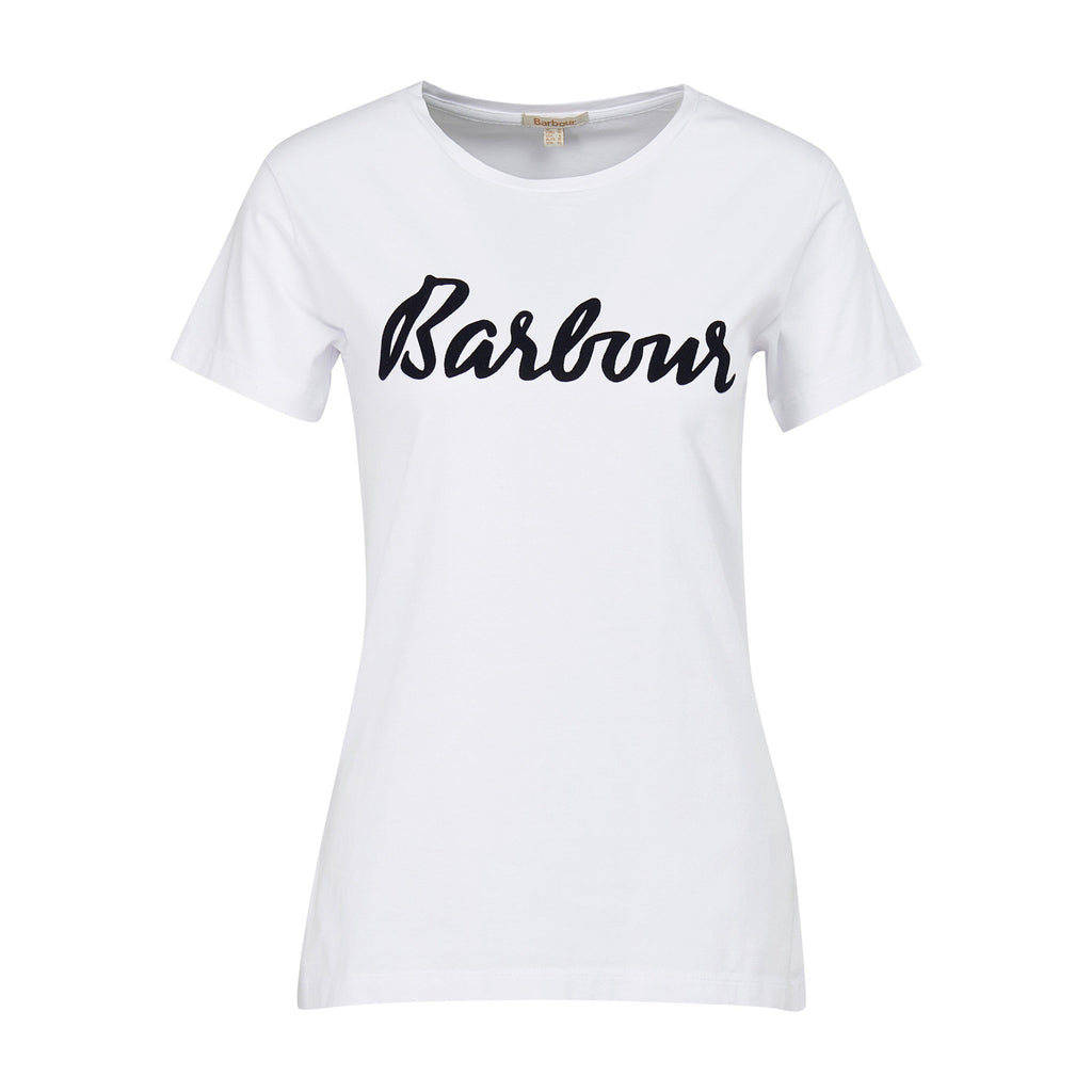 Womens Otterburn T-Shirt White/Navy