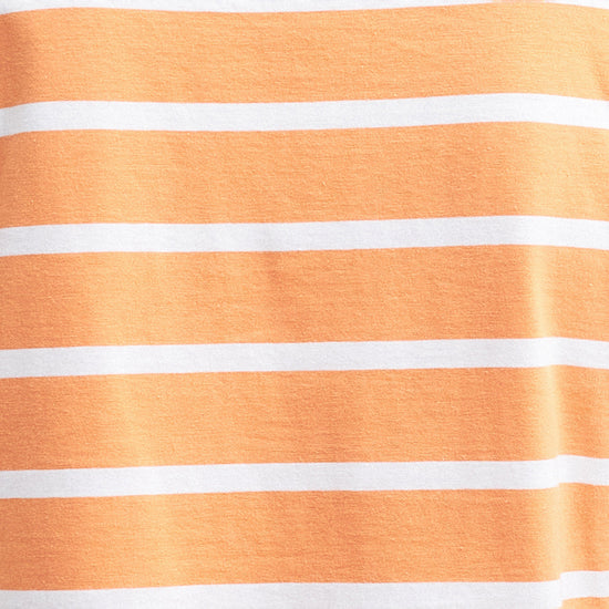 Womens Otterburn Stripe T-Shirt Apricot Crush