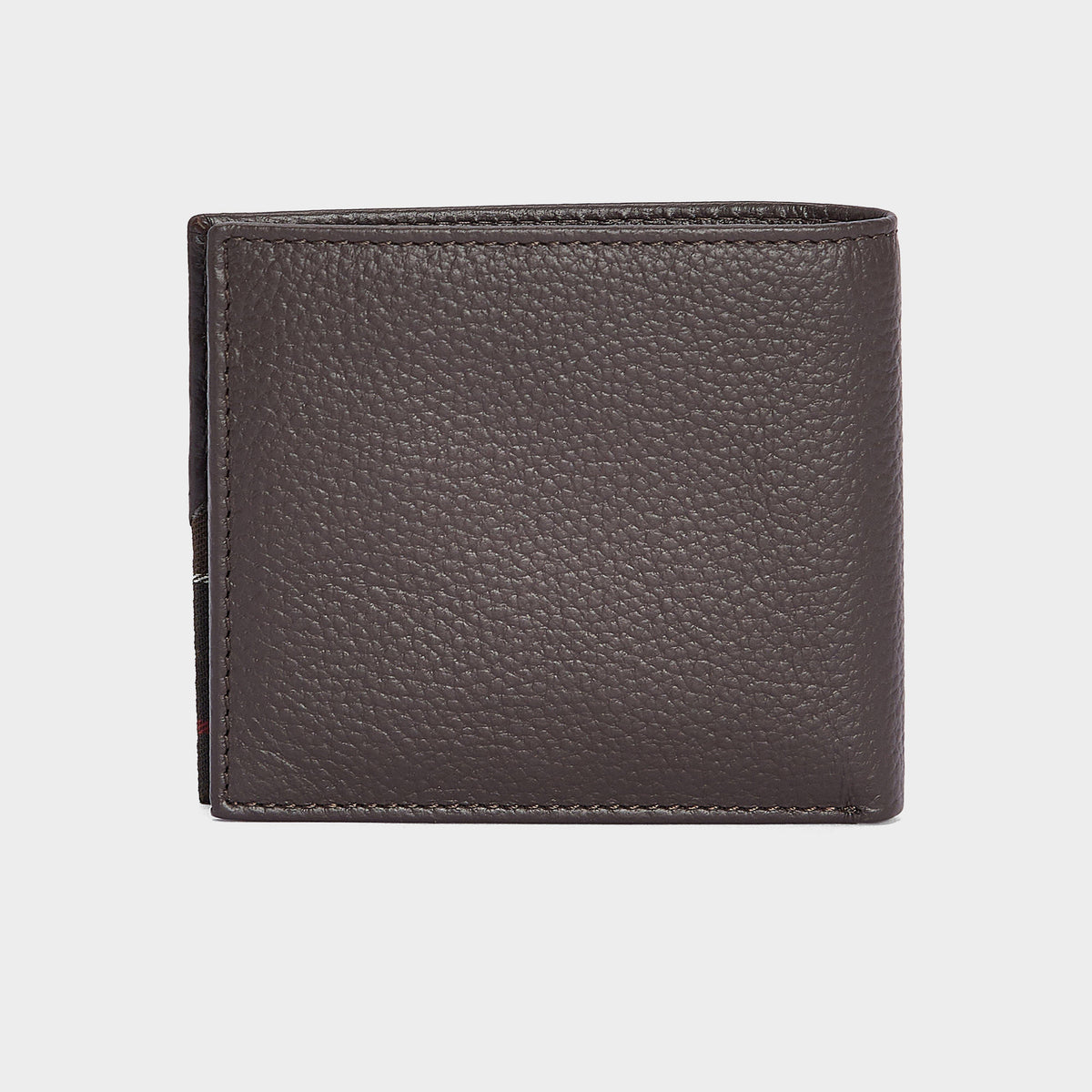 Mens Tabert Leather Wallet Chocolate Brown