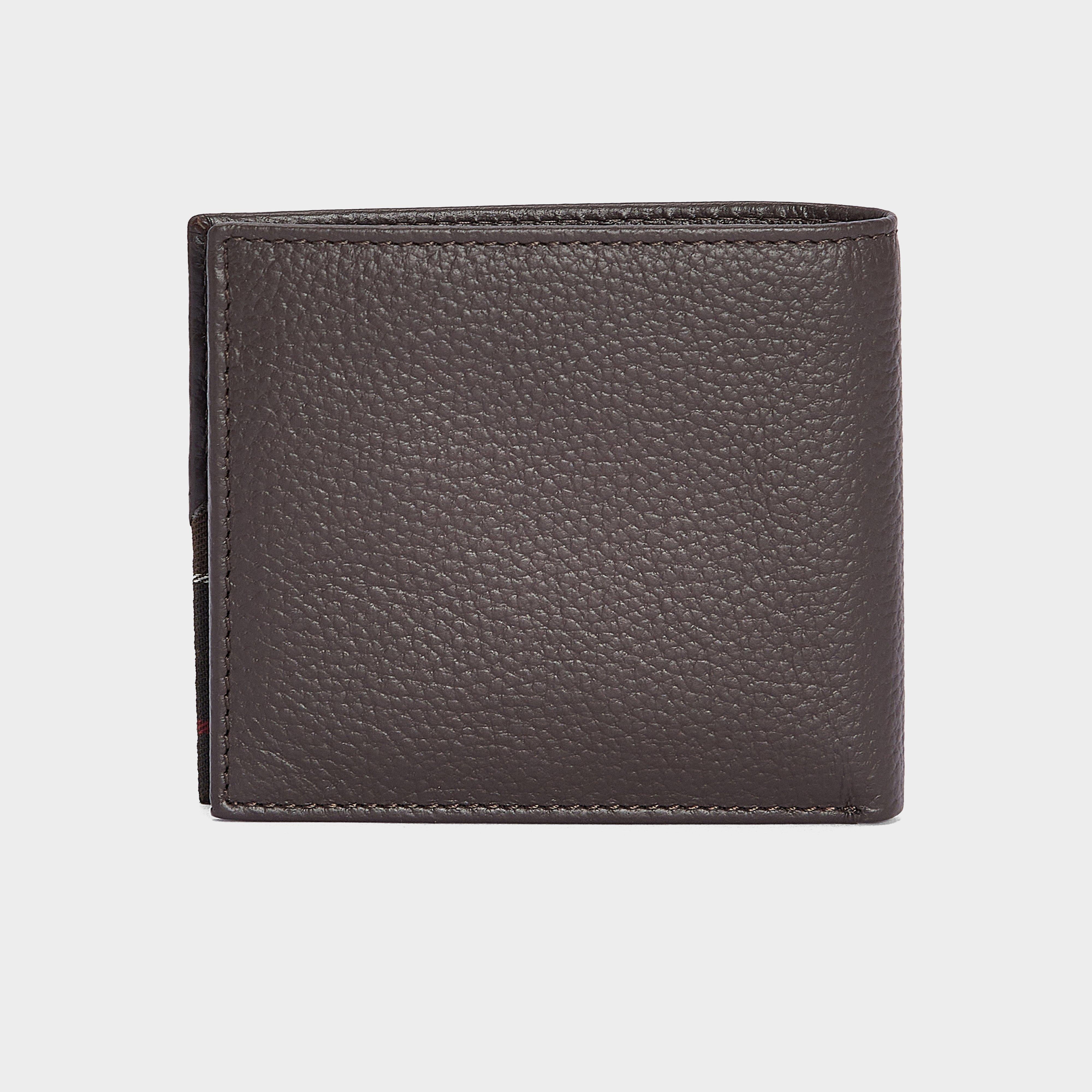 Mens Tabert Leather Wallet Chocolate Brown