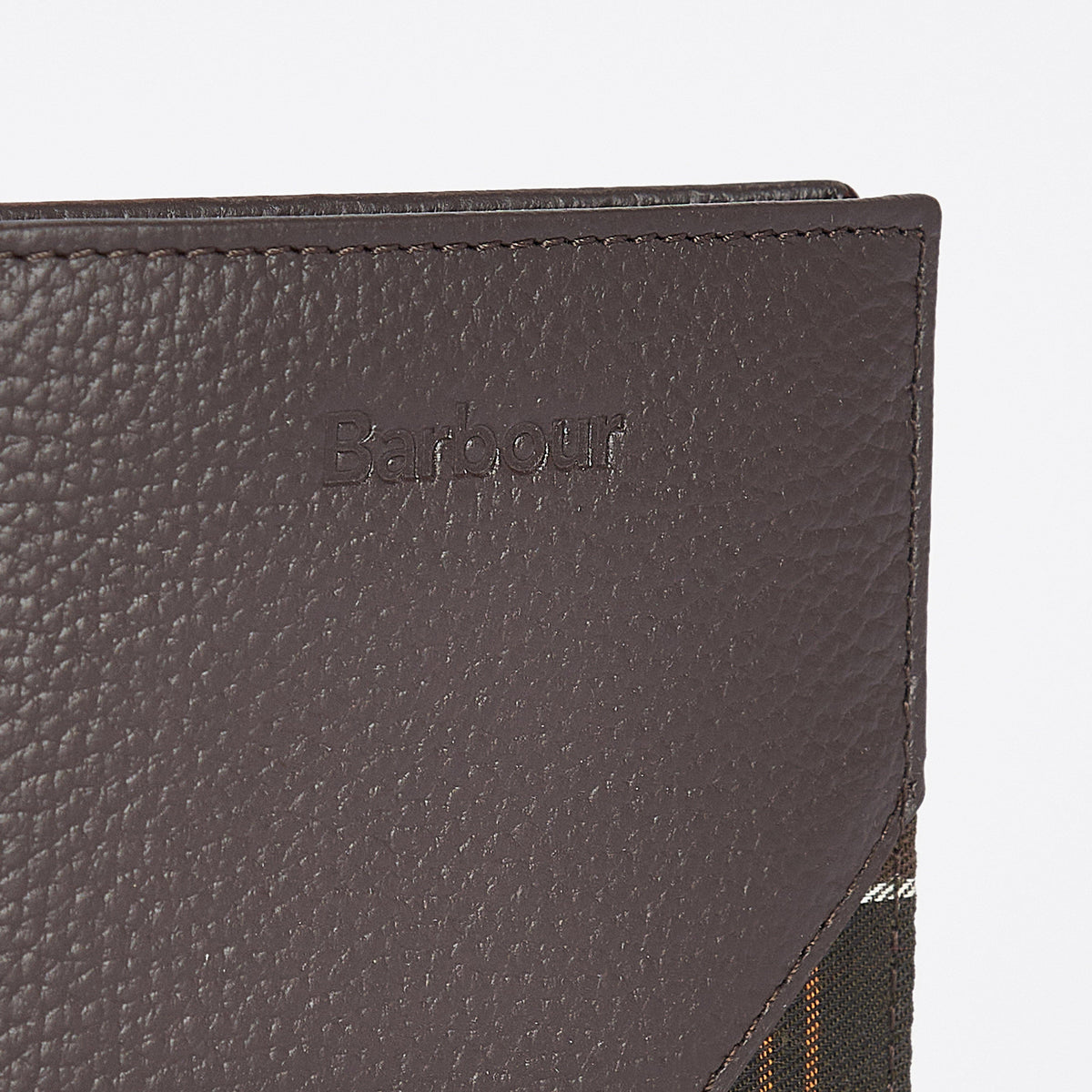 Mens Tabert Leather Wallet Chocolate Brown