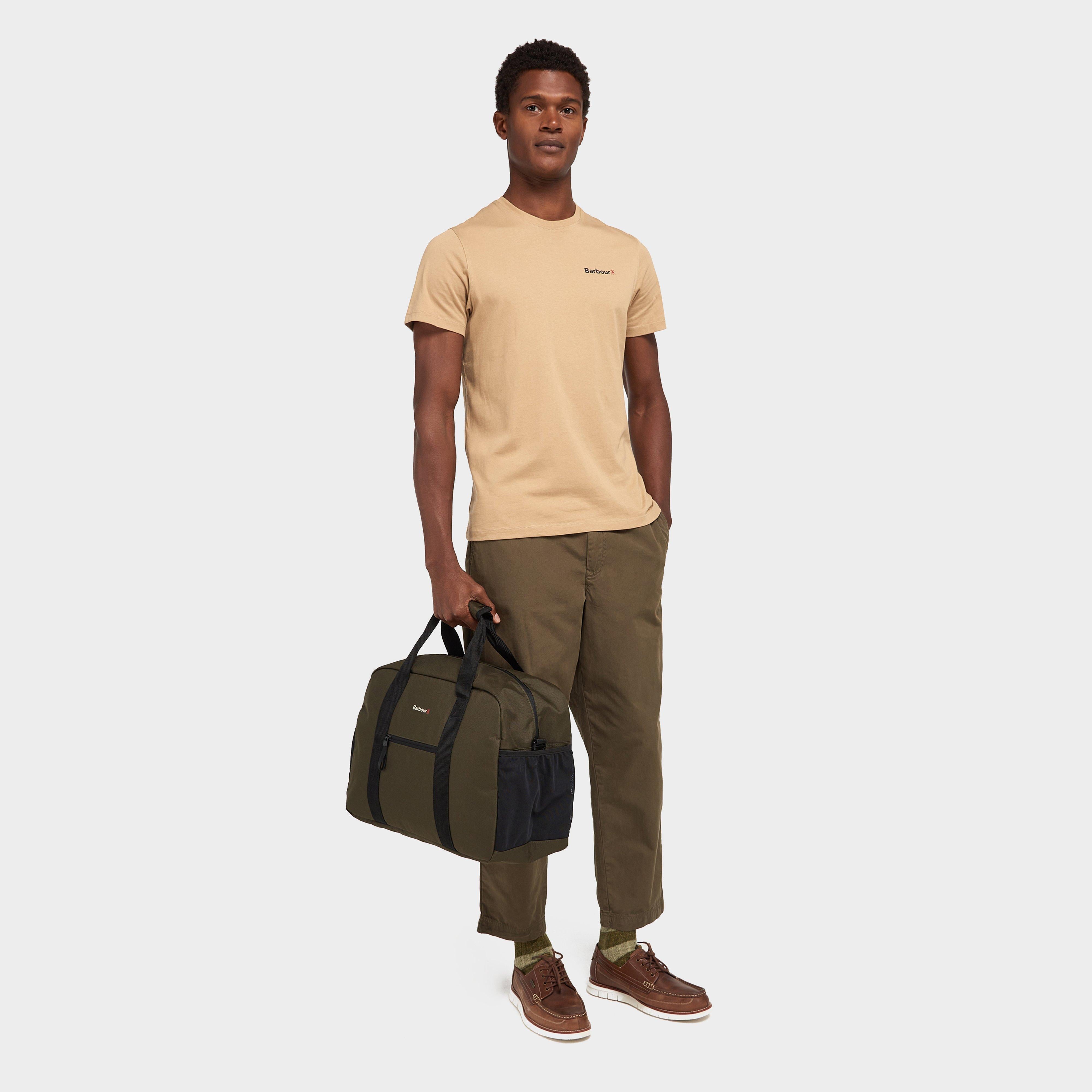 Arwin Canvas Holdall Olive/Black