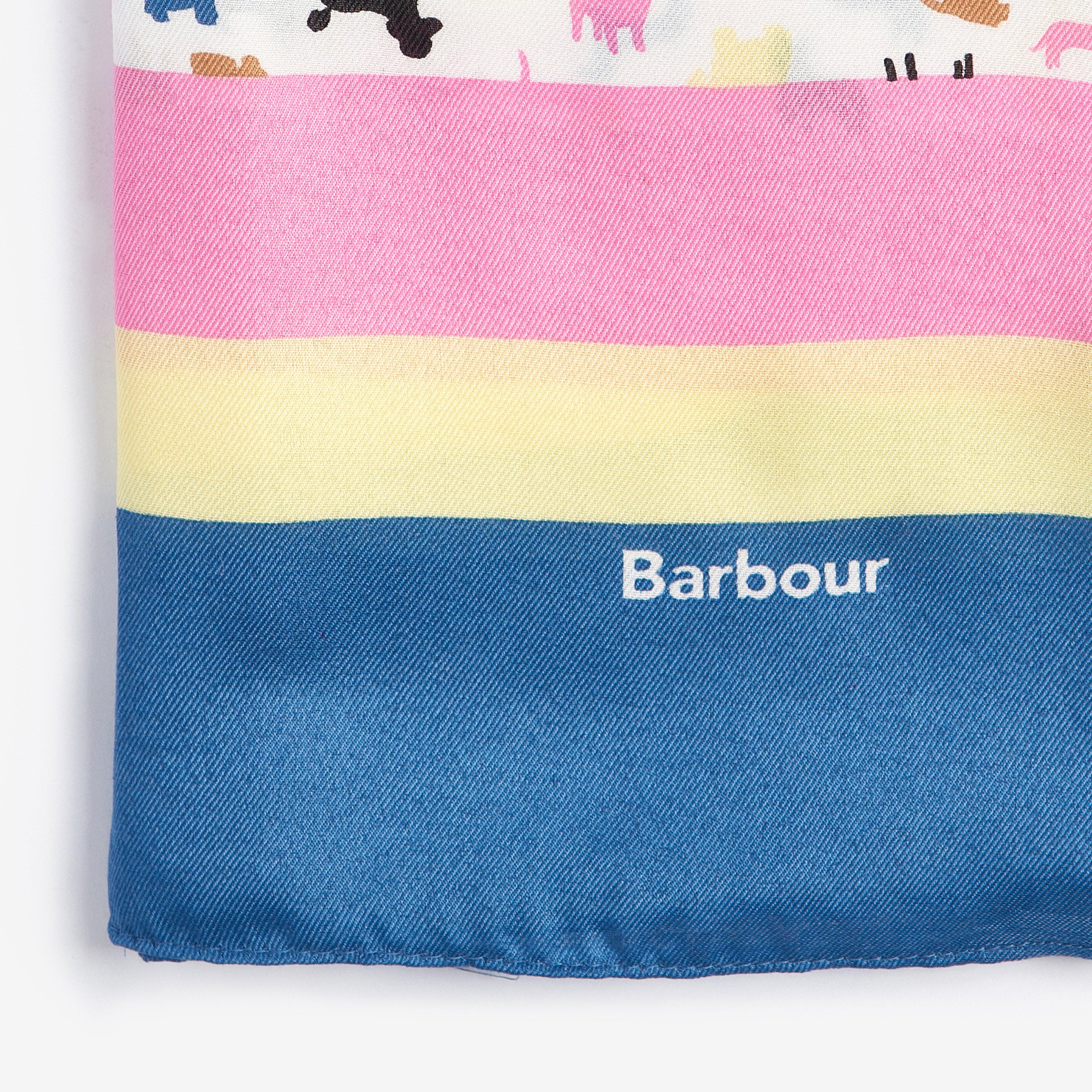 Womens Dog Print Scarf Classic Multi