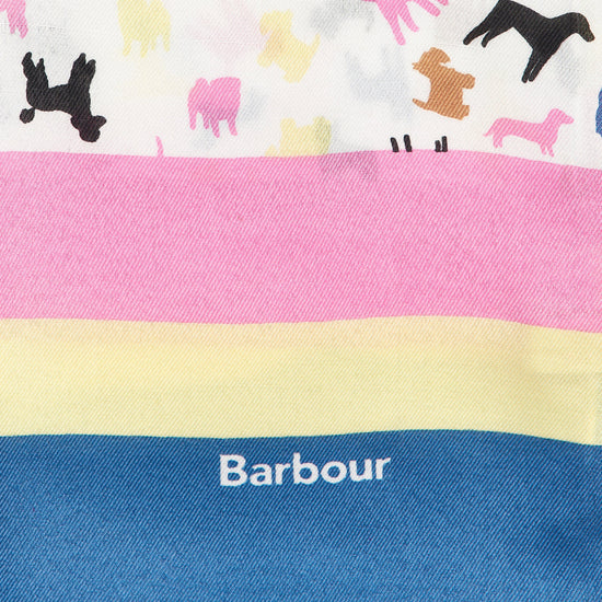 Womens Dog Print Scarf Classic Multi