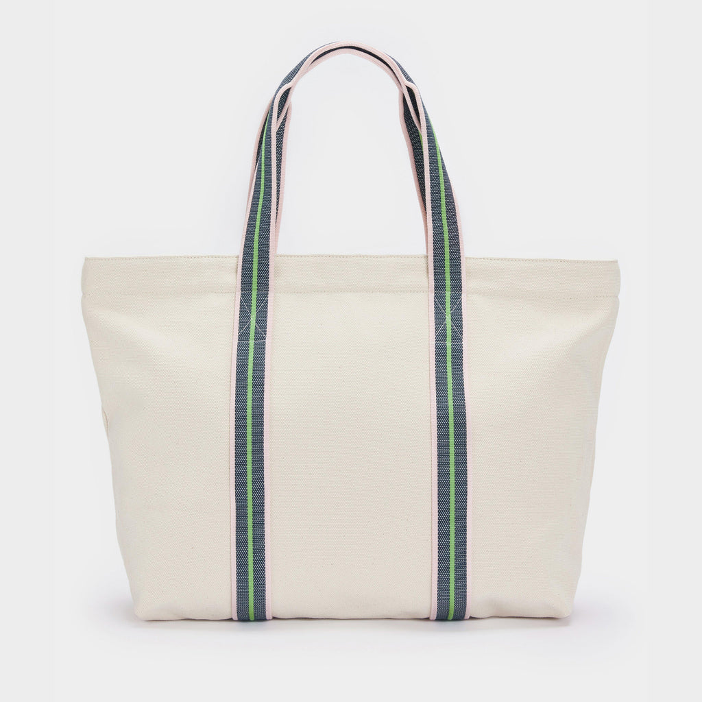 Womens Madison Beach Tote Ecru