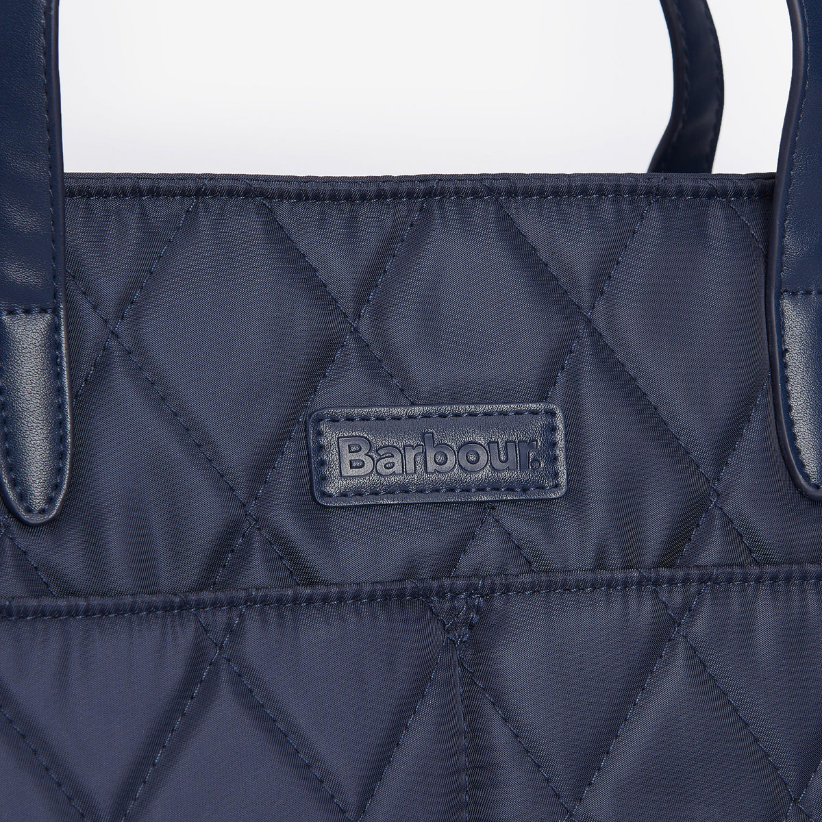 Womens Quilted Tote Bag Classic Navy
