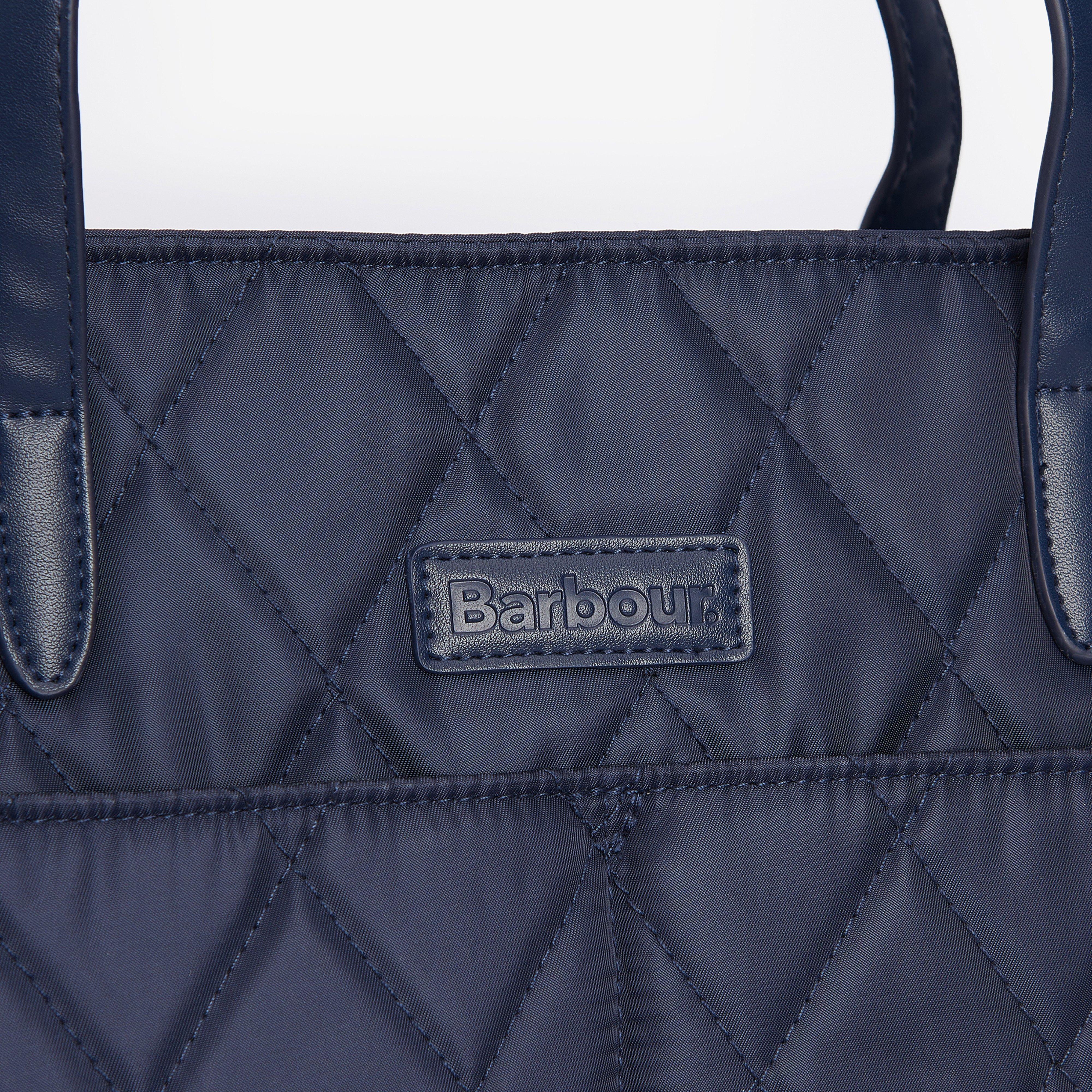 Womens Quilted Tote Bag Classic Navy