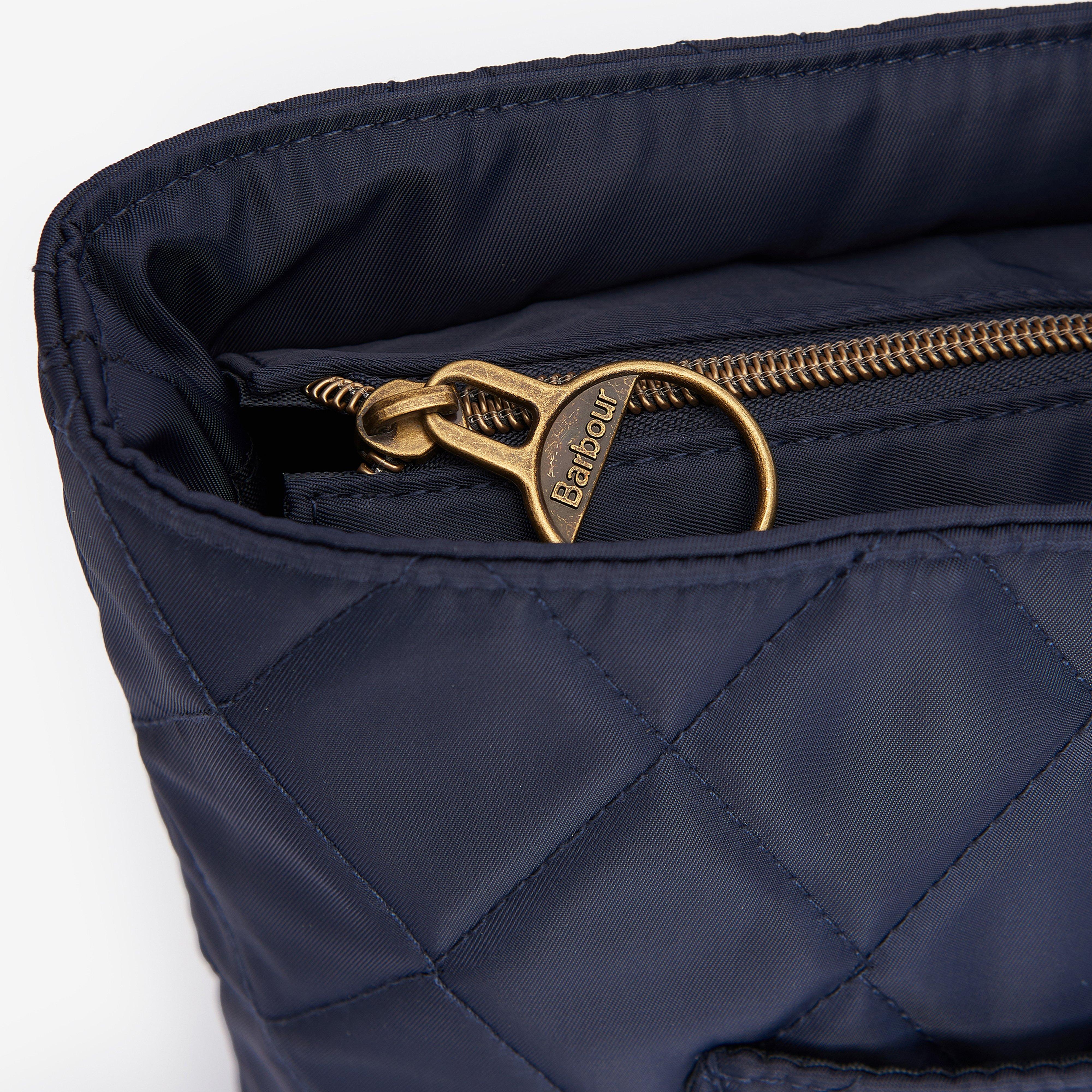 Womens Quilted Tote Bag Classic Navy
