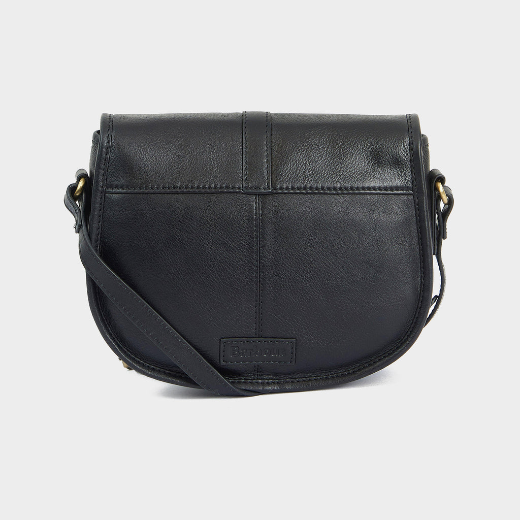 Womens Laire Medium Saddle Bag Classic Black