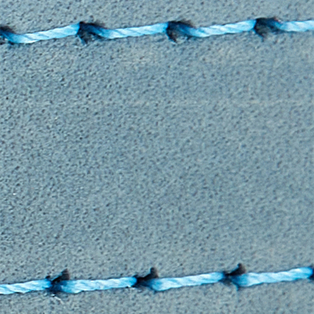 Leather Dog Collar Classic Blue