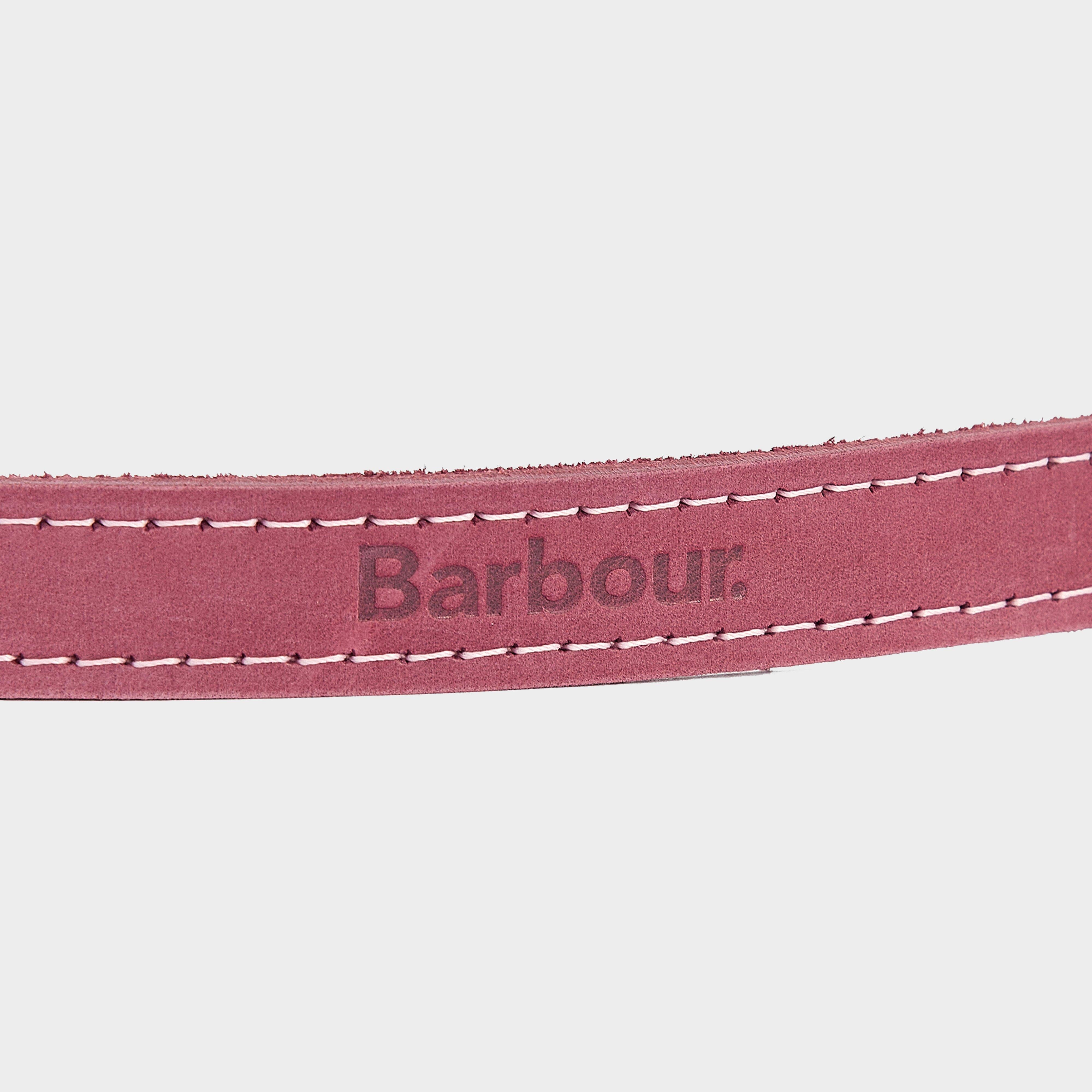 Leather Dog Collar Classic Pink