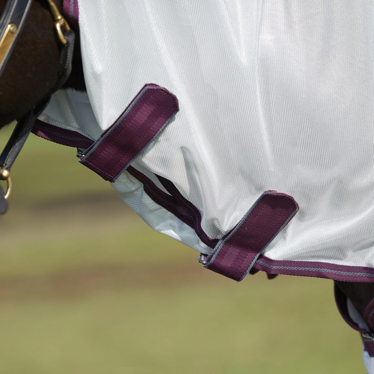 ComFiTec Essential Mesh II Combo Neck Fly Rug Beige/Turquoise/Orange