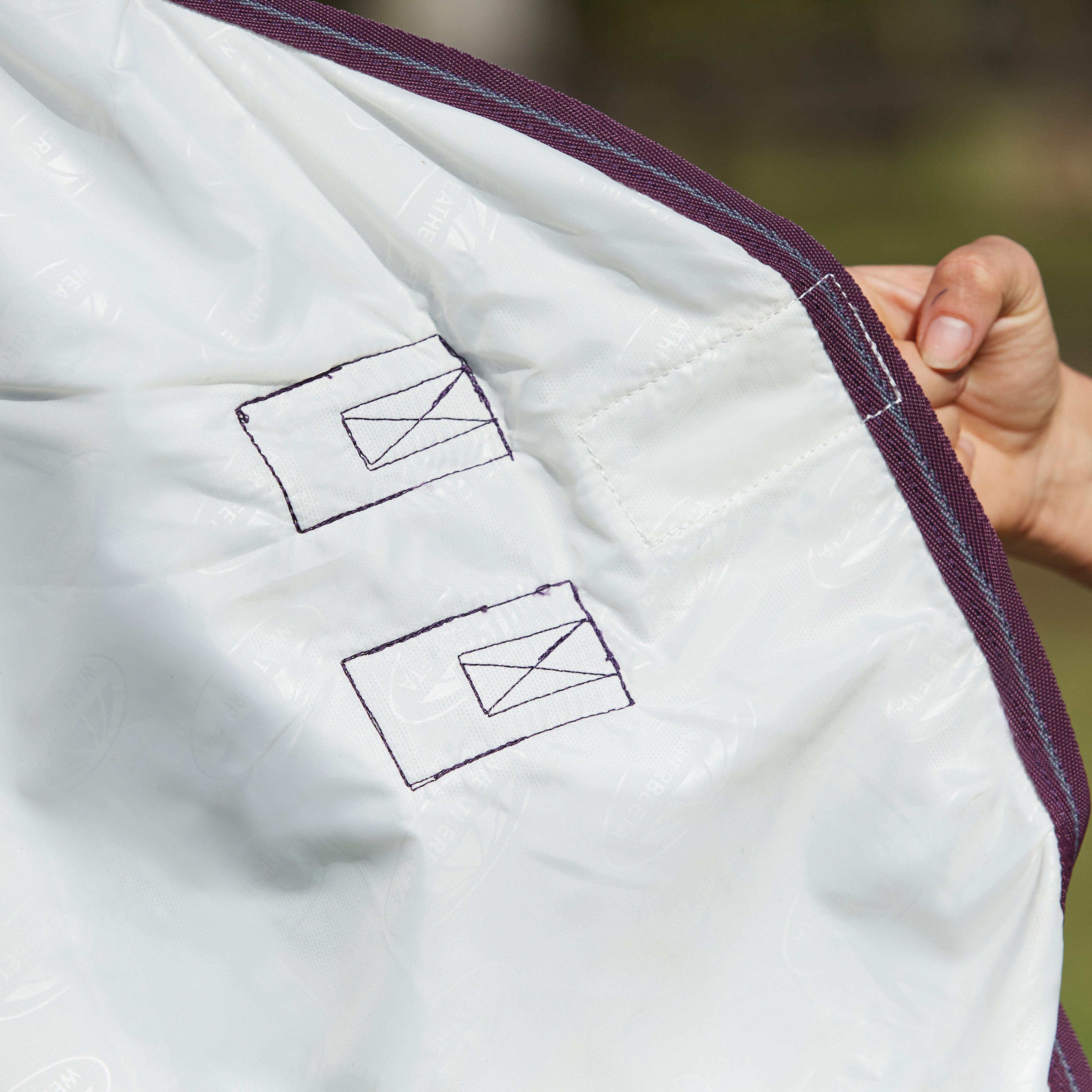 ComFiTec Essential Mesh II Combo Neck Fly Rug Beige/Turquoise/Orange