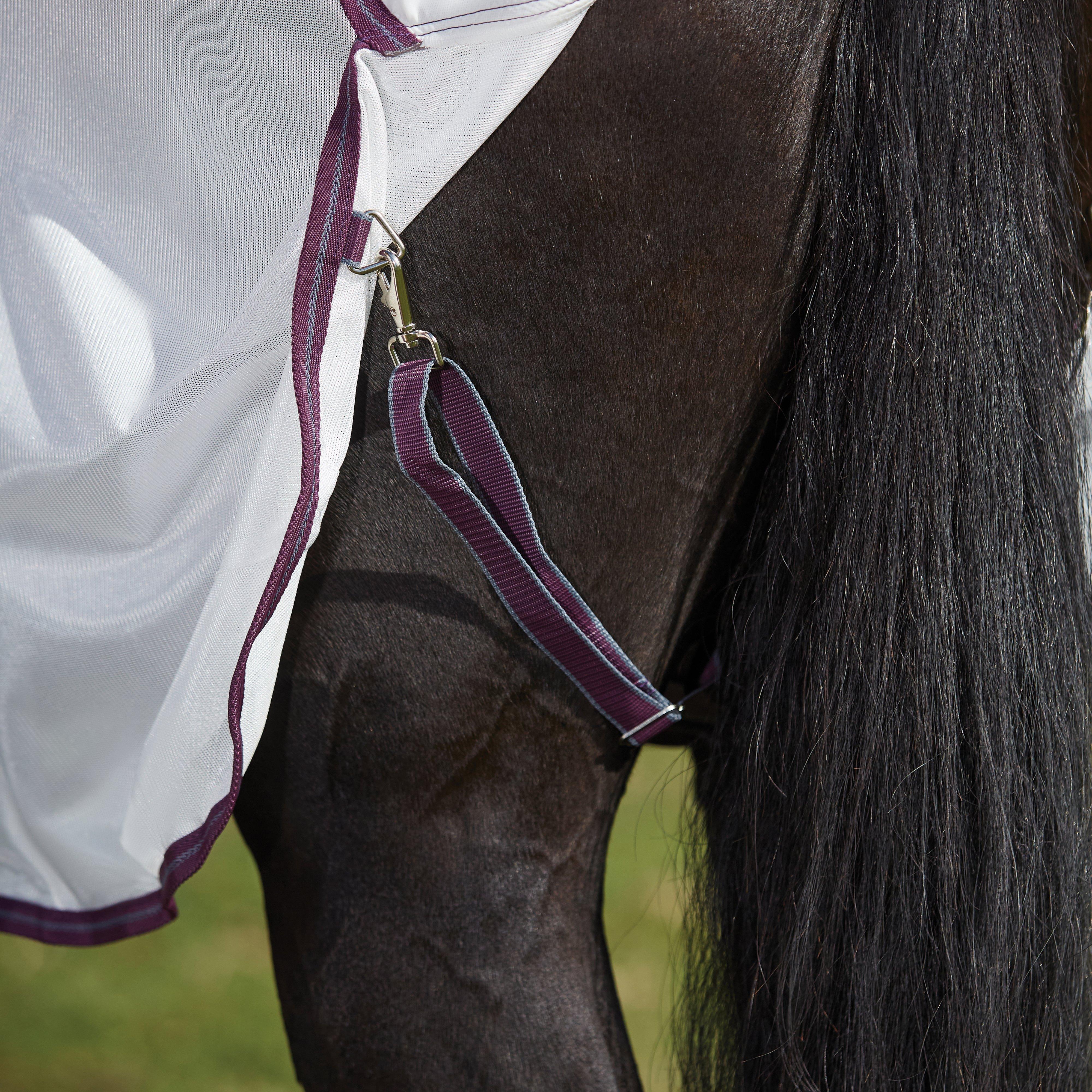 ComFiTec Essential Mesh II Combo Neck Fly Rug Beige/Turquoise/Orange
