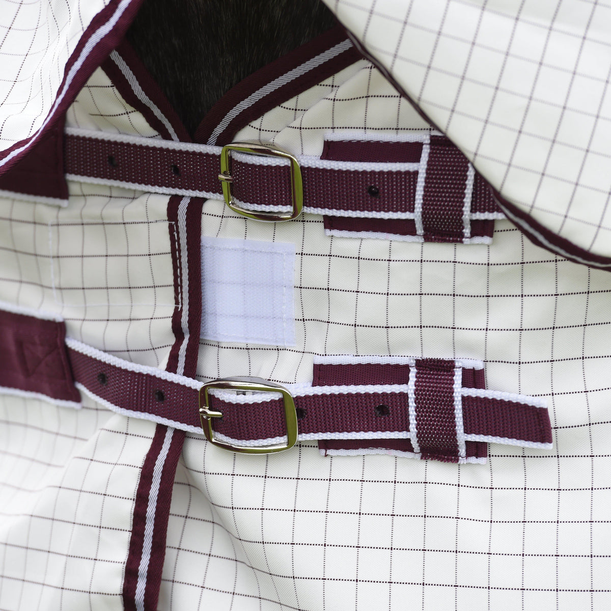 Hybrid Seasons Combo Neck Sheet White/Maroon