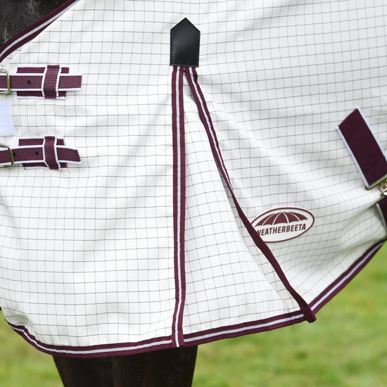 Hybrid Seasons Combo Neck Sheet White/Maroon