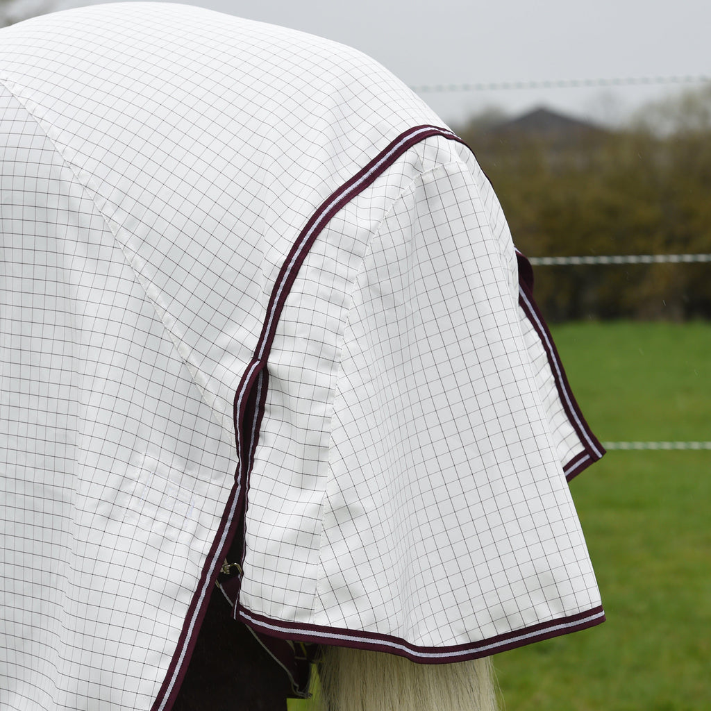 Hybrid Seasons Combo Neck Sheet White/Maroon