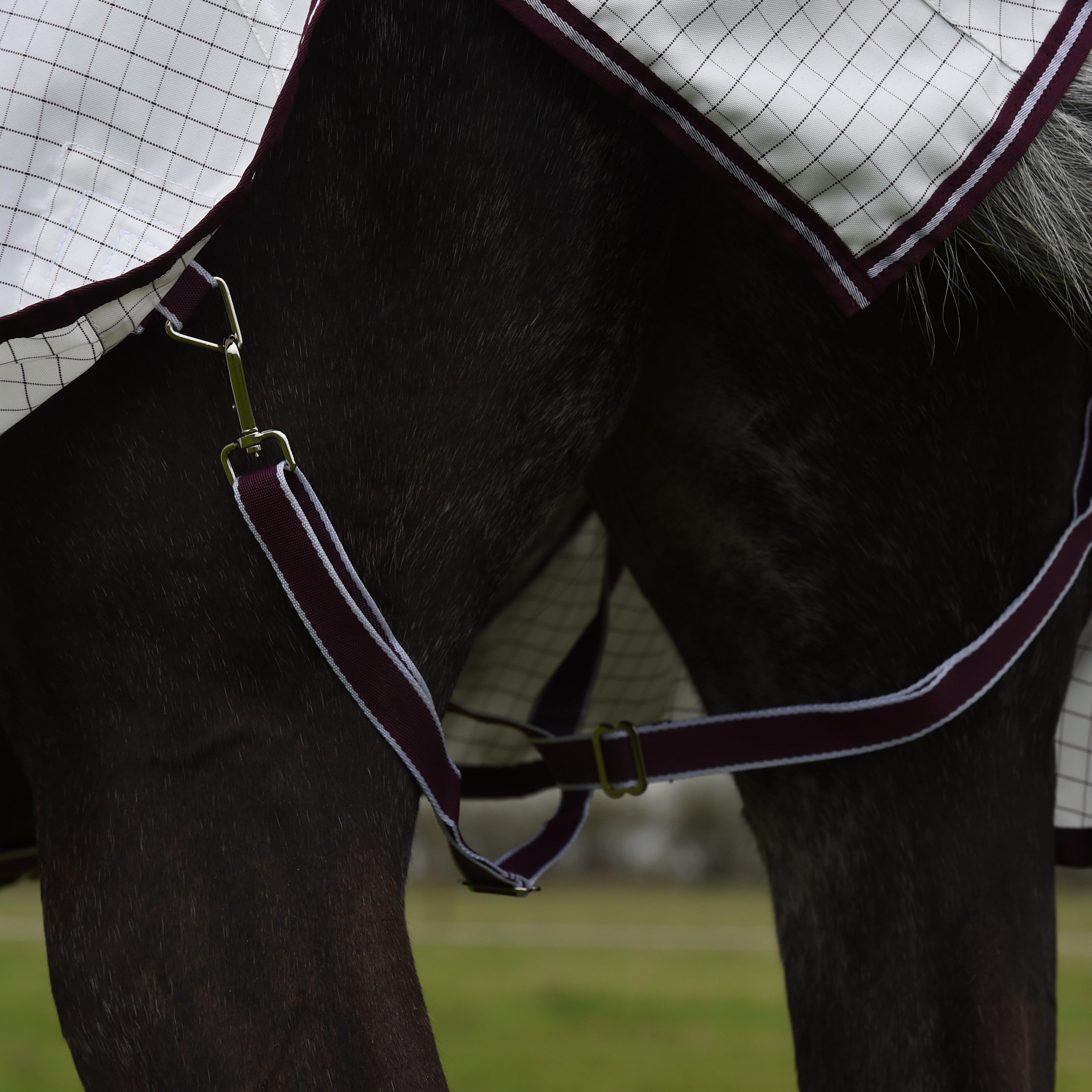 Hybrid Seasons Combo Neck Sheet White/Maroon