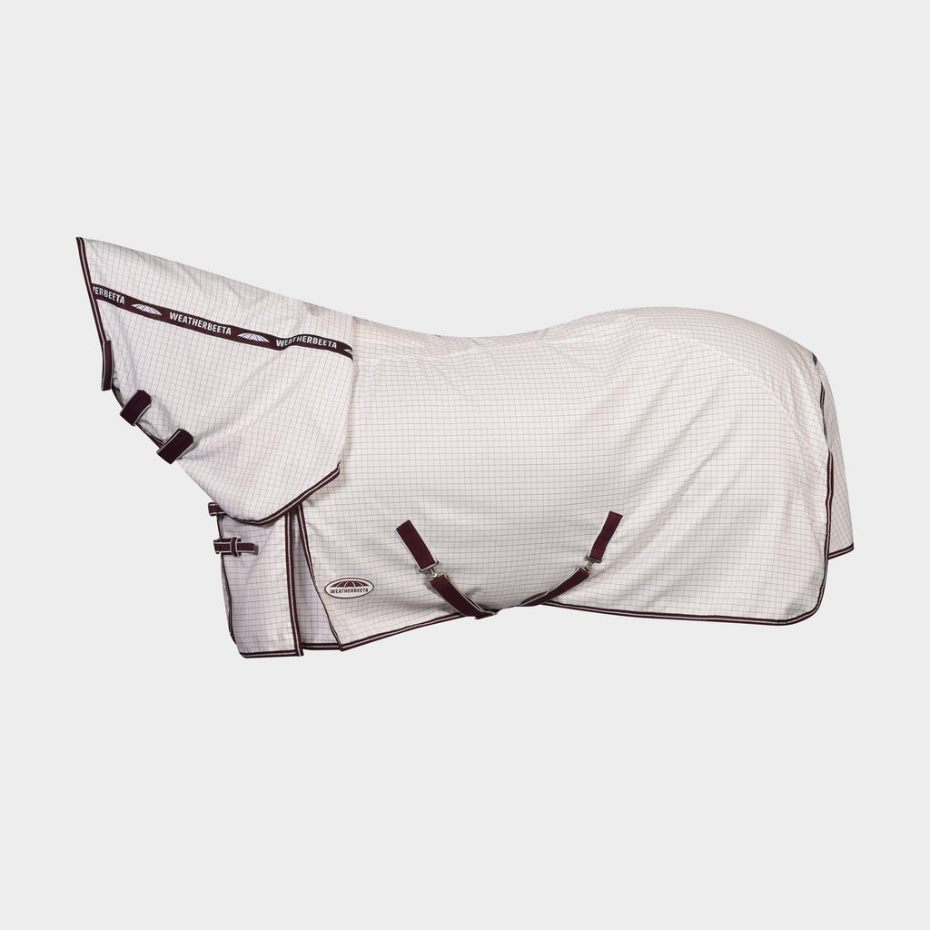 Hybrid Seasons Combo Neck Sheet White/Maroon